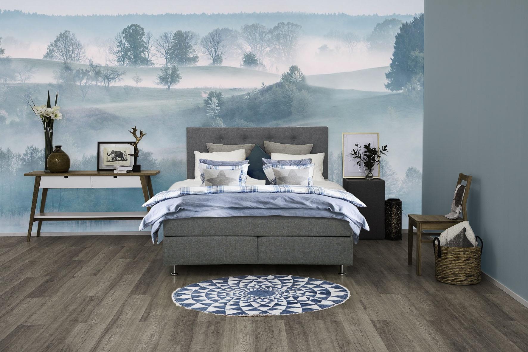 Places of Style Boxspringbett »Nordica«, inkl. Topper, auch in Überlänge 200/220 cm