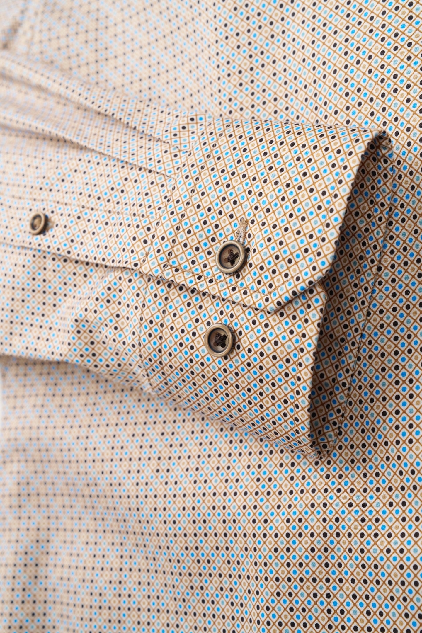 bugatti Langarmhemd, mit Under-Button-Down