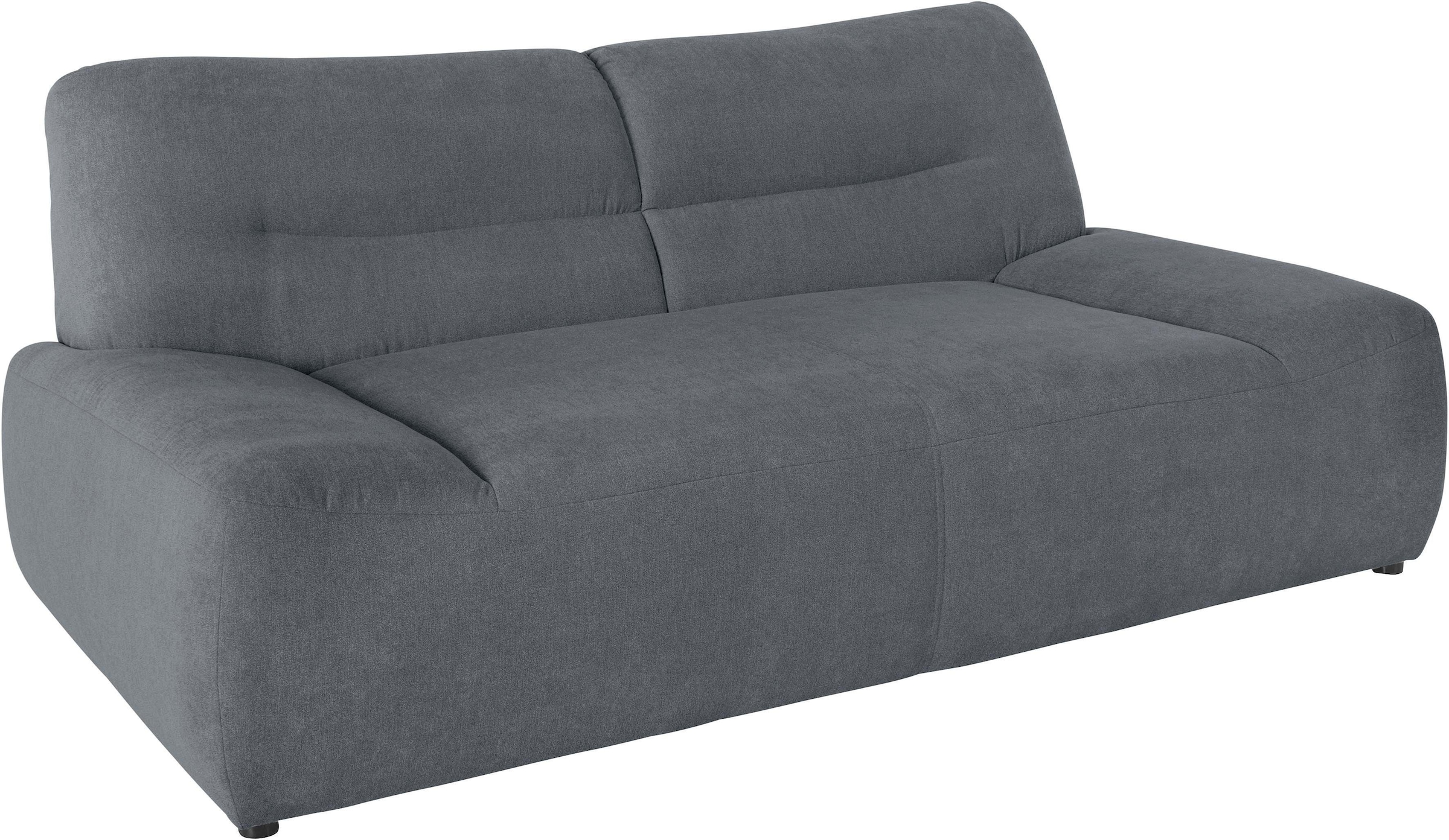 DOMO collection 2-Sitzer »Cesena modernes Sofa mit flachen Armlehnen, komfortabel«, fester Sitzkomfort, frei im Raum stellbar