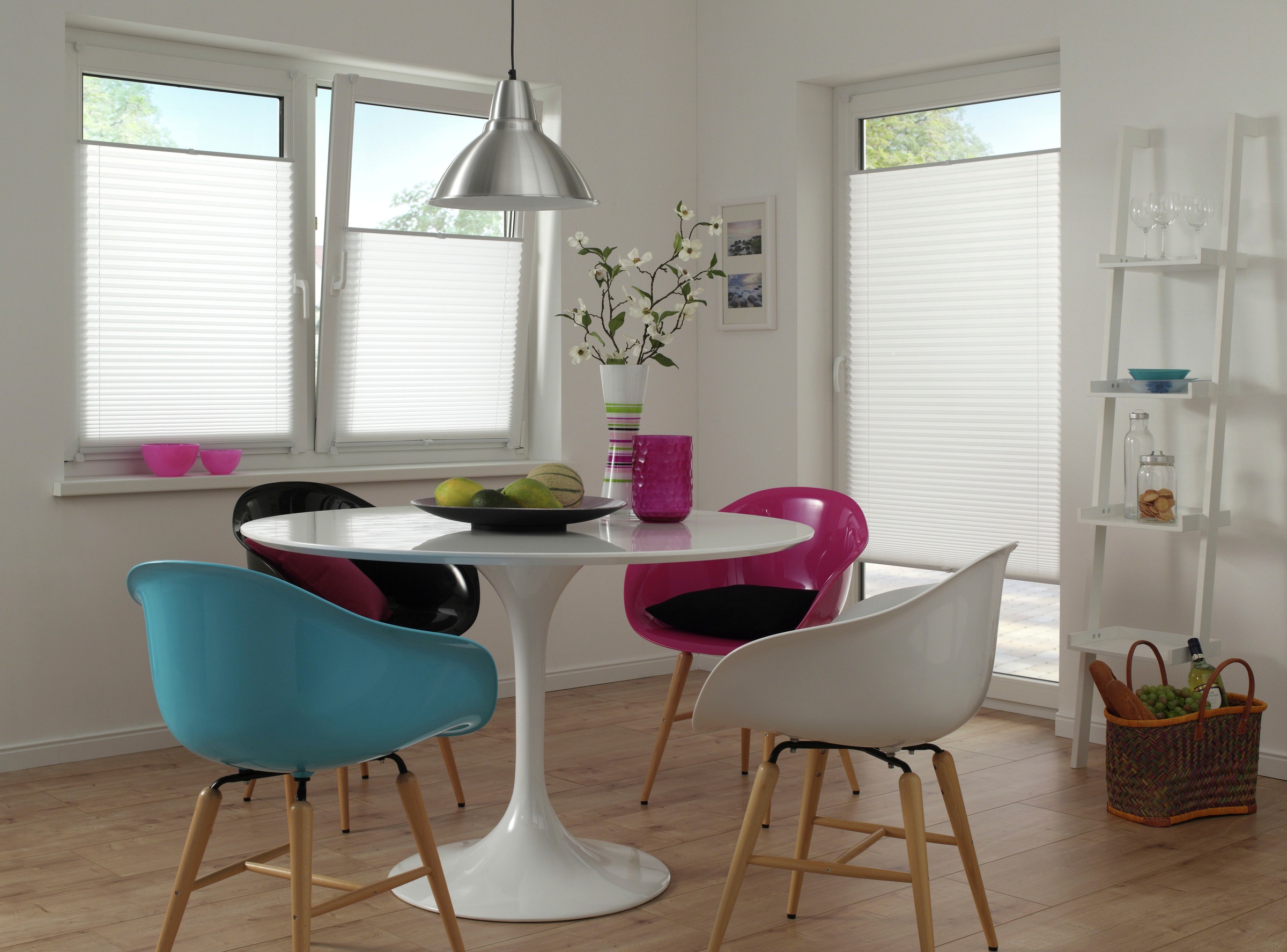 GARDINIA Plissee »Solid Plissee nach Maß« halbtransparent mit Bohren nach Maß