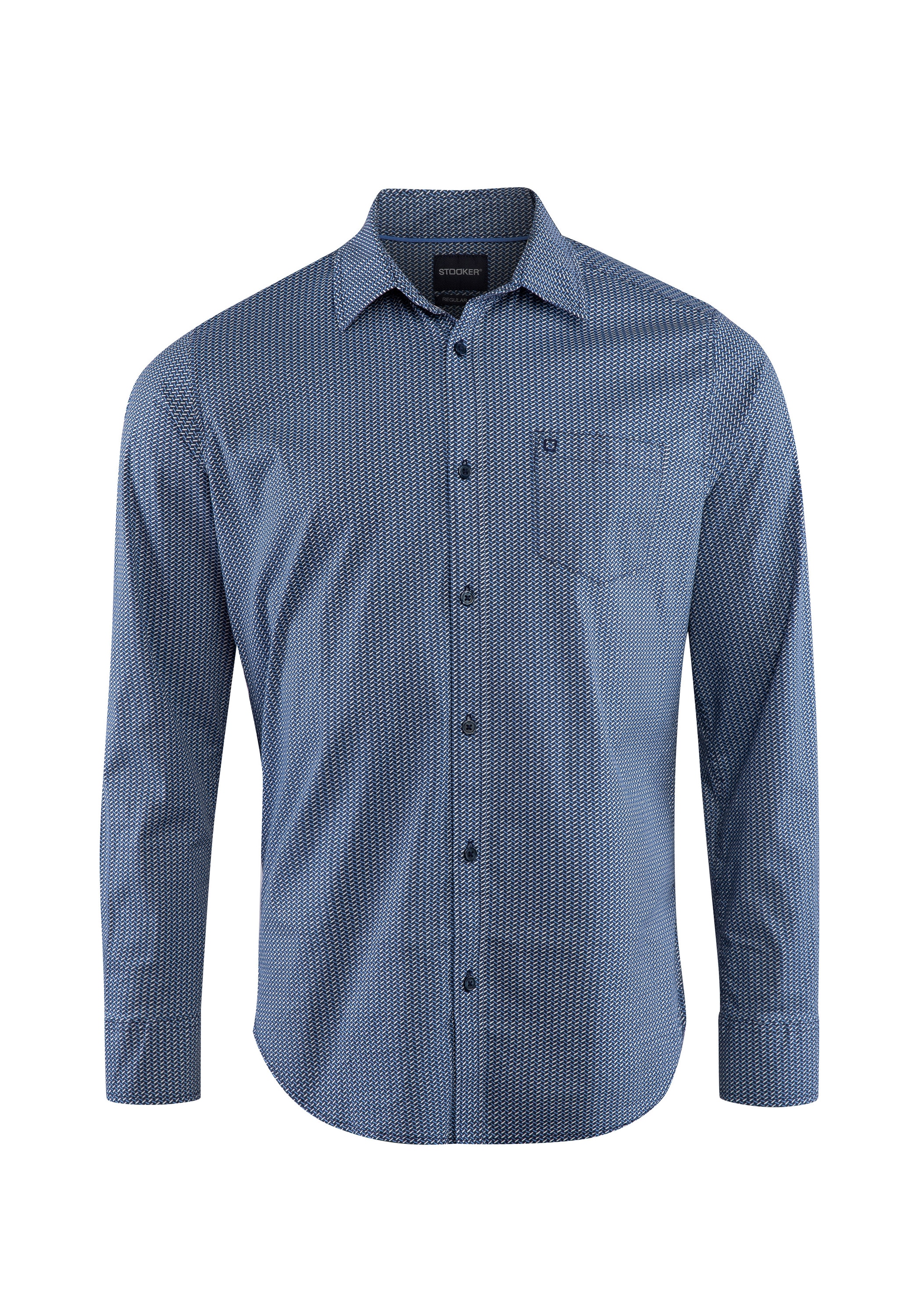 Stooker Men Flanellhemd »HARRISON Hemd Langarm Regular Fit« Langarm Hemd Regular Fit für Herren