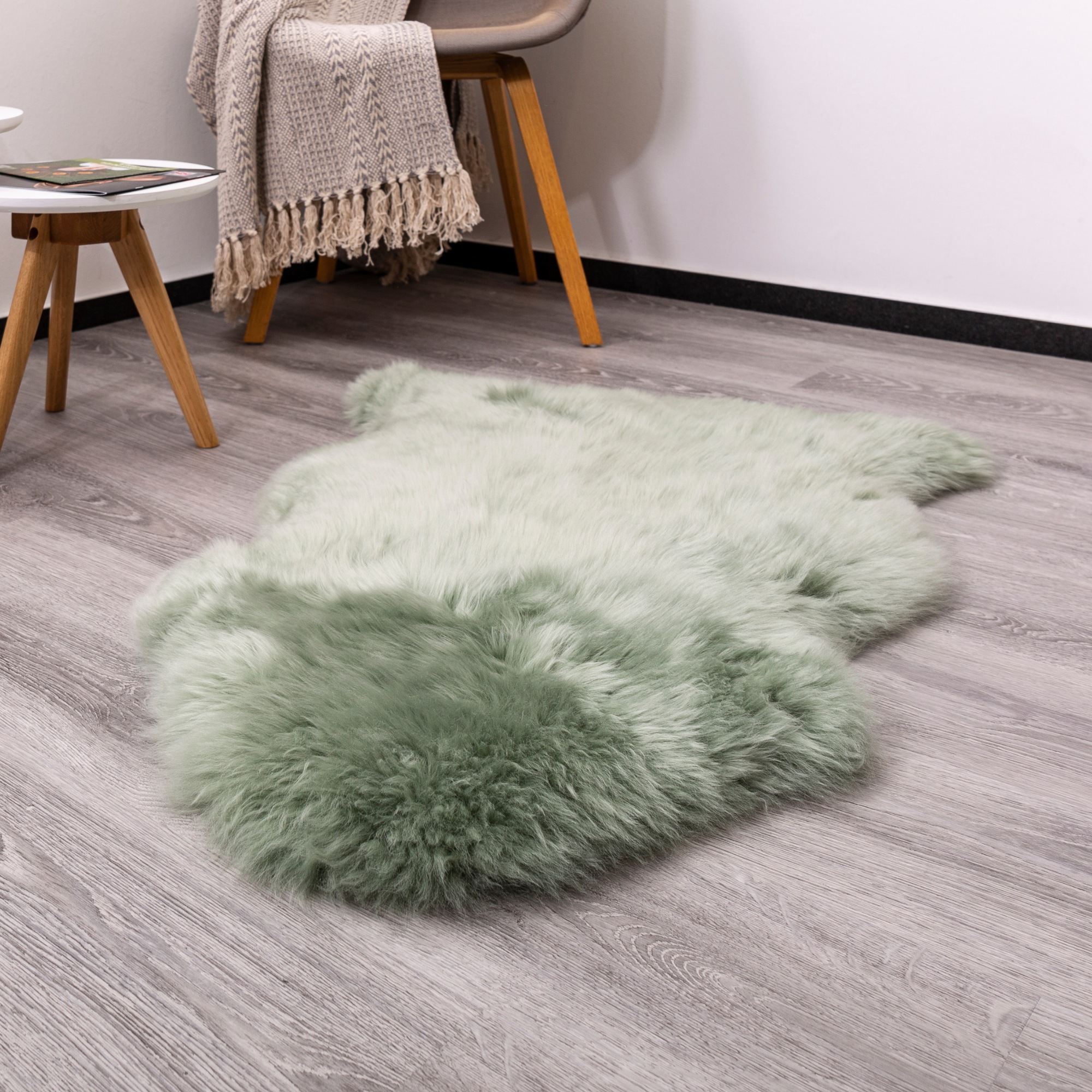 LUXOR living Fellteppich »Schaffell Namika«, fellförmig, 50 mm Höhe, echtes Lammfell, weich & flauschig, große Farbauswahl, in 2 Größen