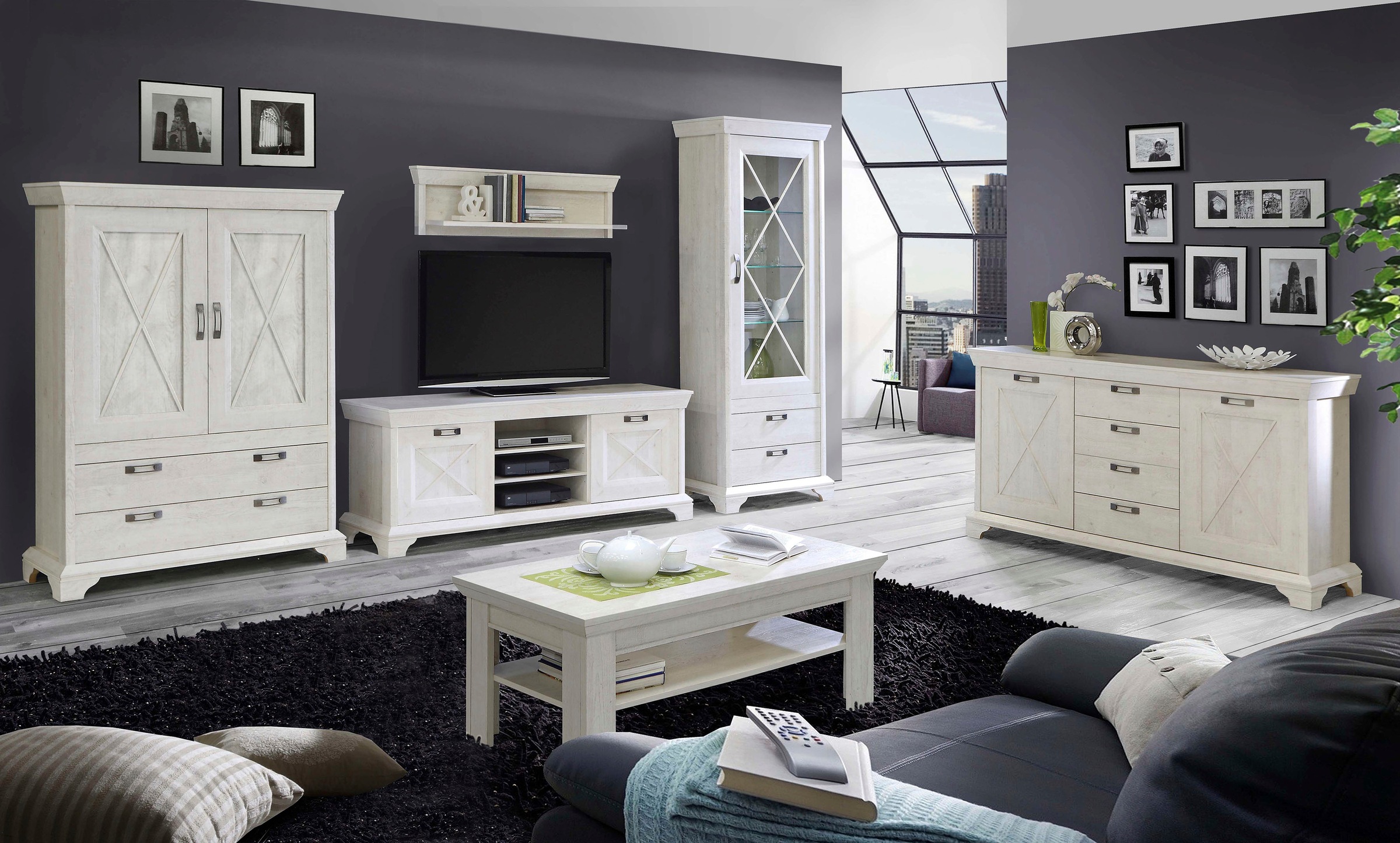 FORTE Wandregal »Kashmir«, Breite 122 cm