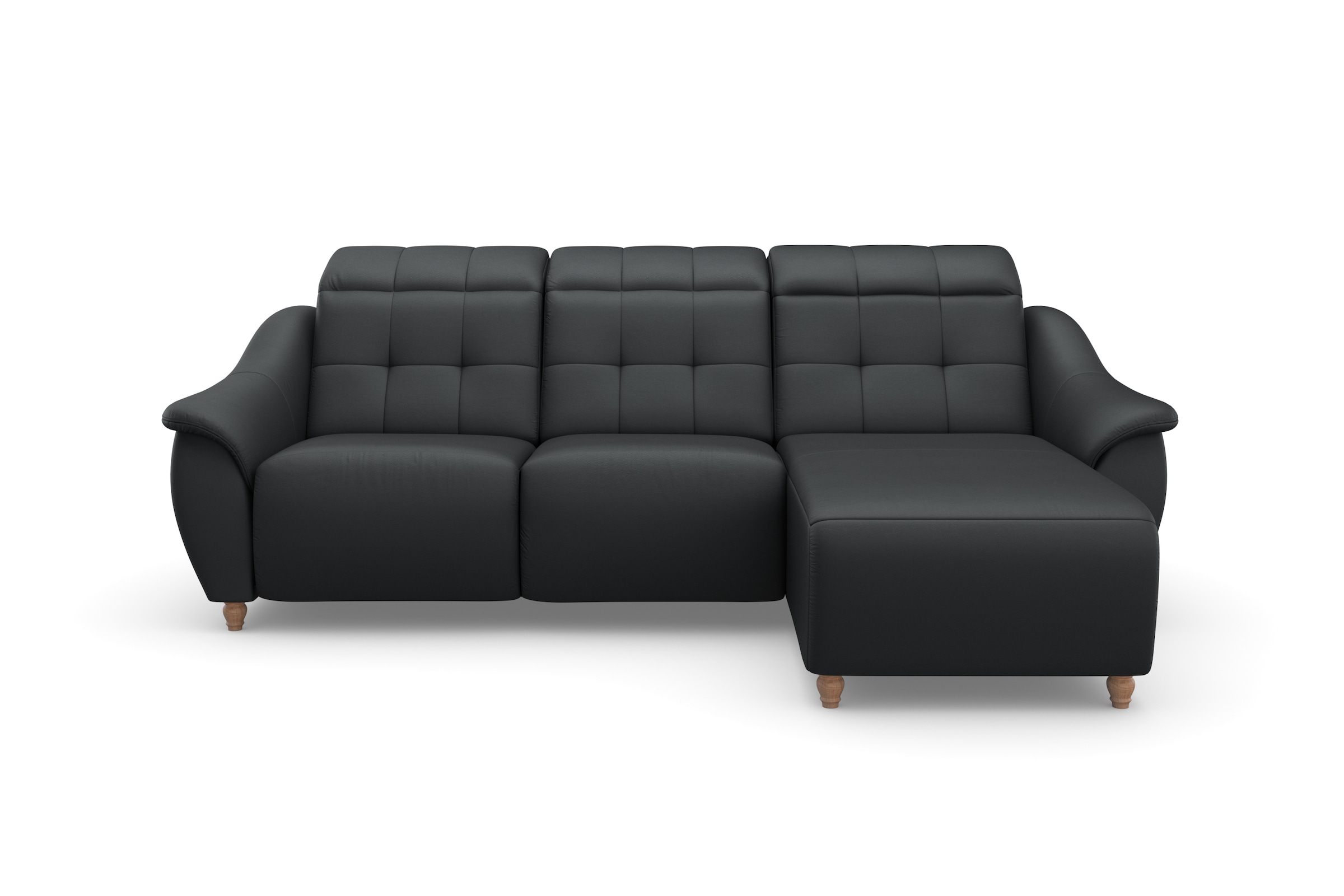 Home affaire Ecksofa »Boston L-Form«, (2 St.), Kopfteilverstellung an jeder Sitzfläche, wahlweise Relaxfunktion