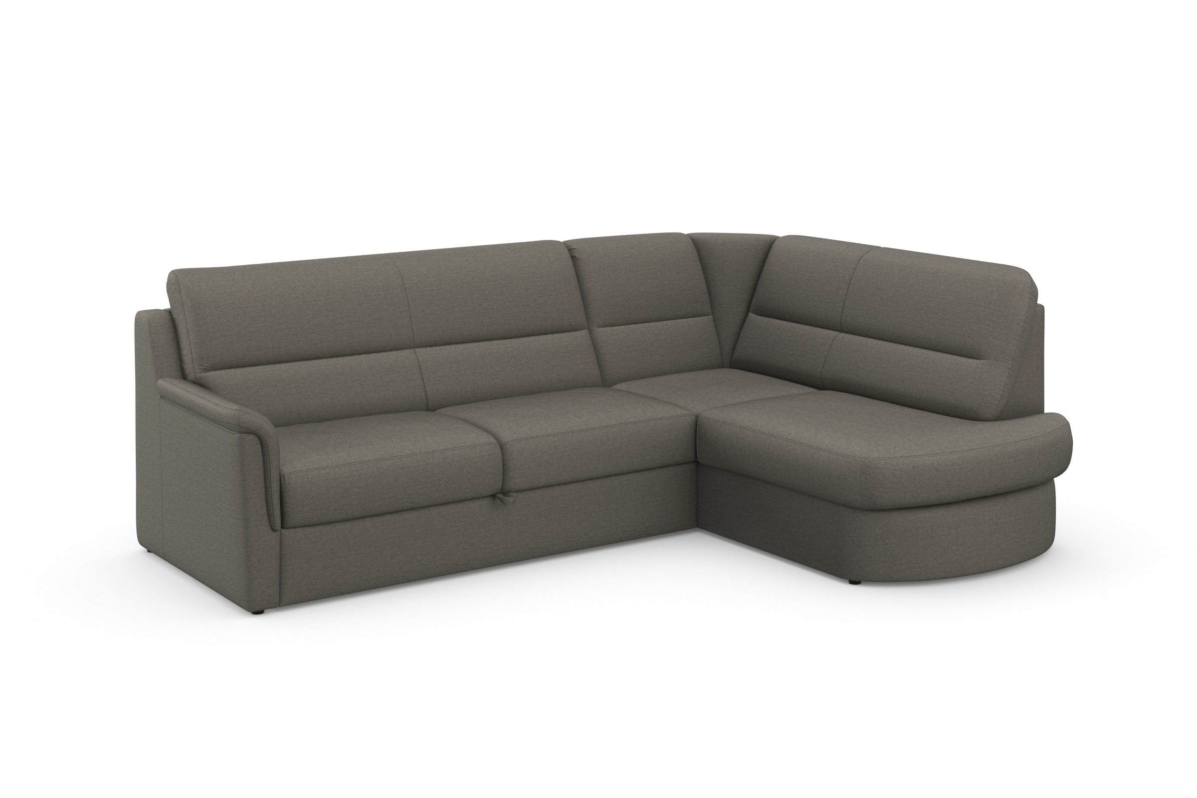 sit&more Ecksofa »Panini L-Form«, wahlweise mit Vorziehsitz und Bettkasten