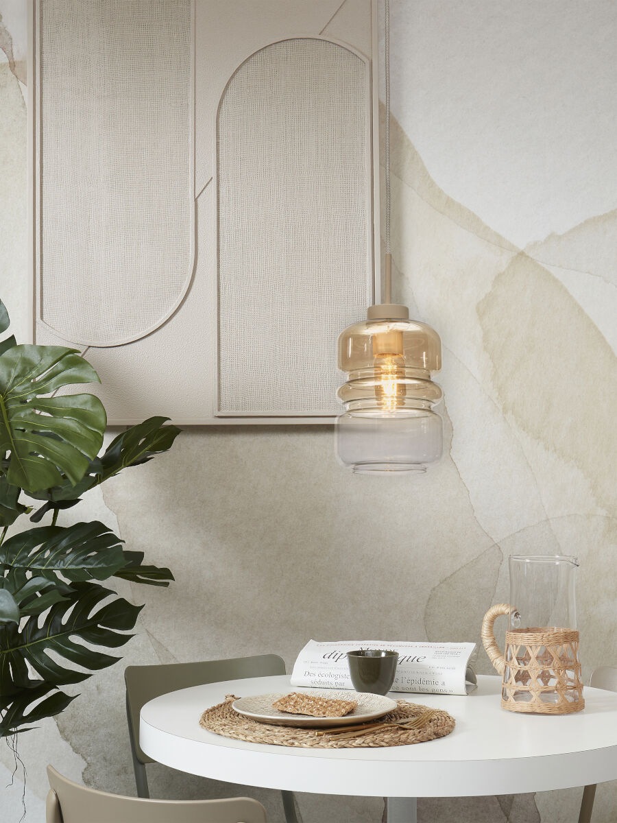 it's About RoMi Hängeleuchte »VERONA«, 1 flammig, Leuchtmittel E27 | LED wechselbar, Glass mit Farbeverlauf