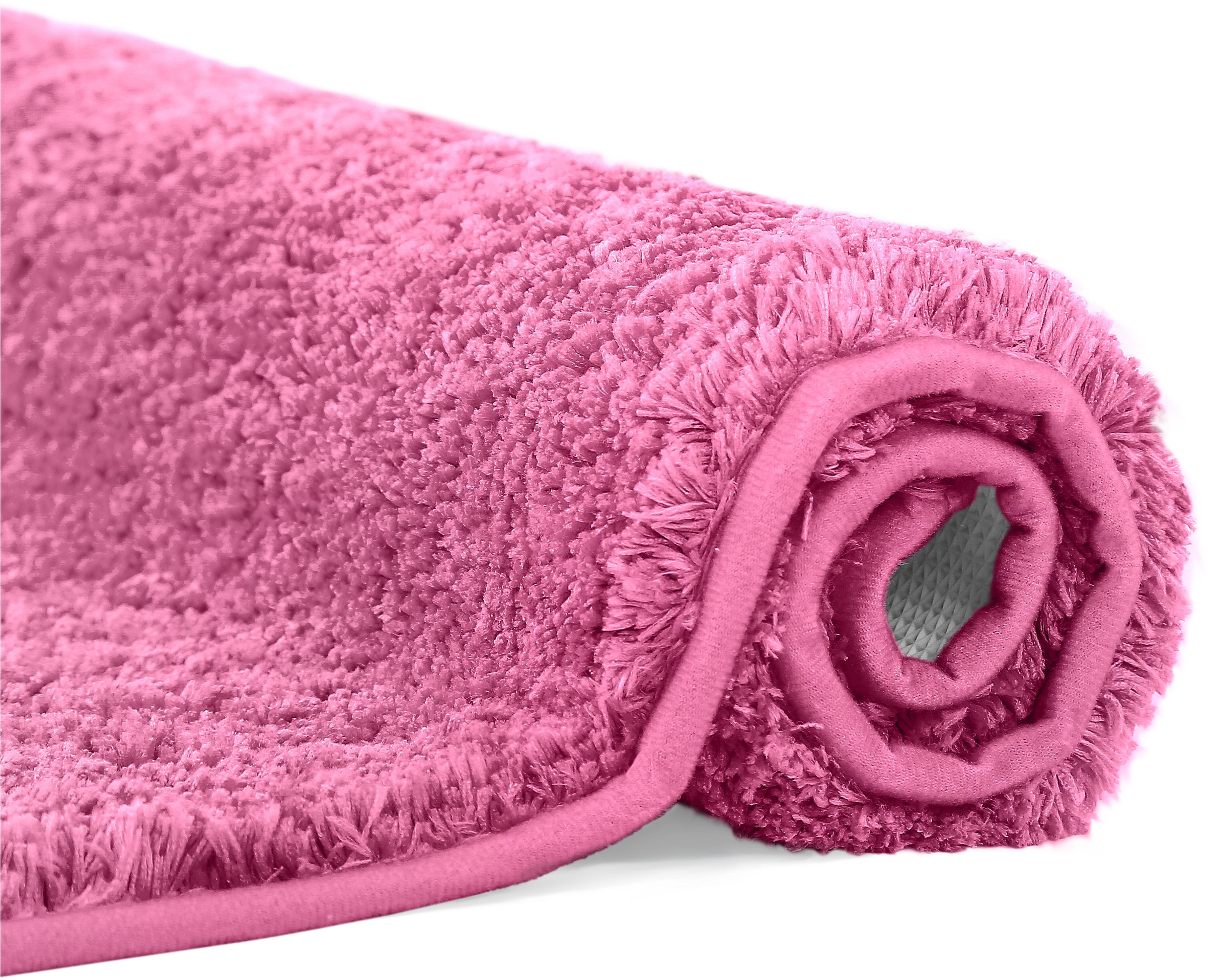 my home Badematte »Juna, Badteppich«, rutschhemmend beschichtet, fußbodenheizungsgeeignet-strapazierfähig, besonders weich, Badematten, unifarben