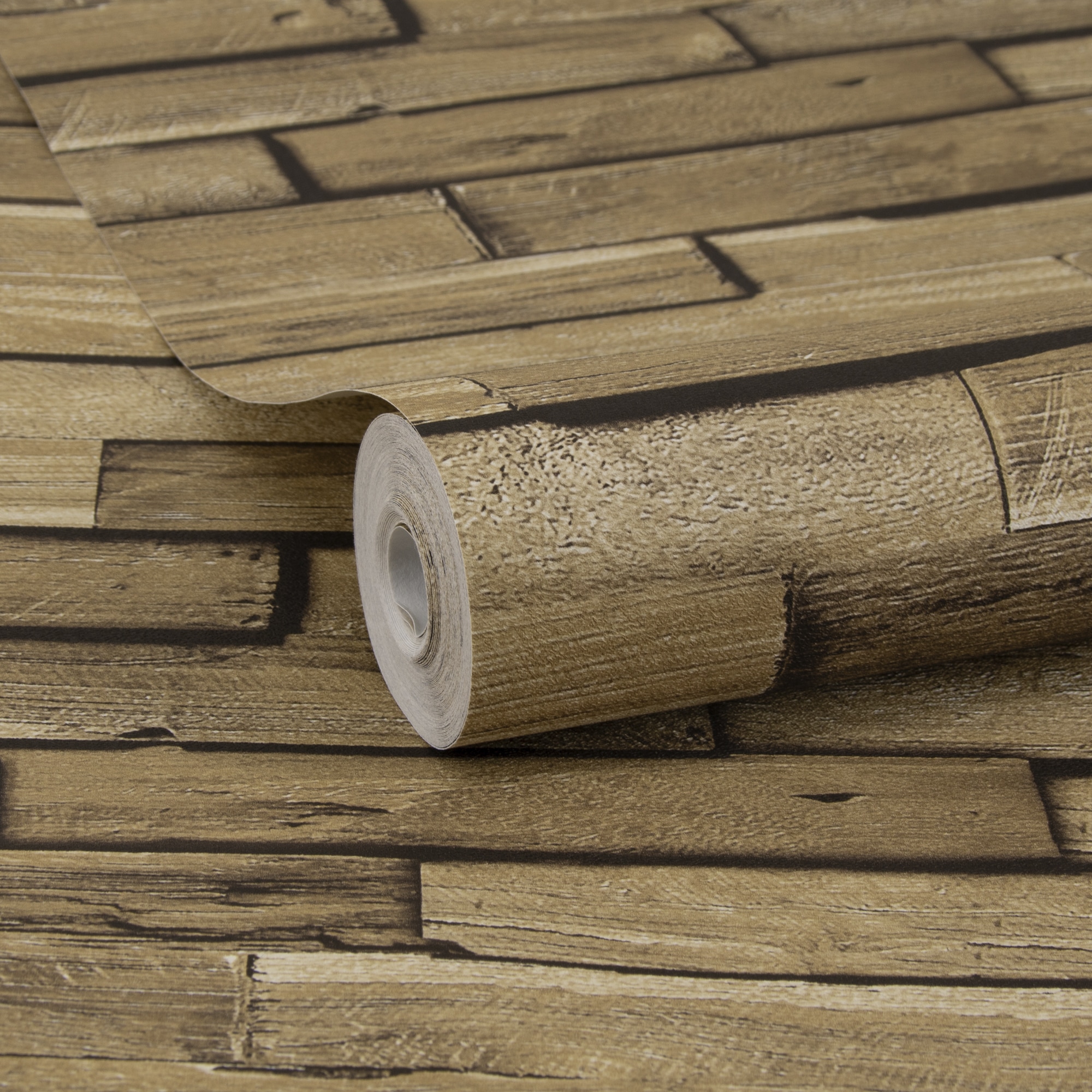 Easy Decor Vliestapete »3D Holz Effekt«, Holz, Design Tapeten