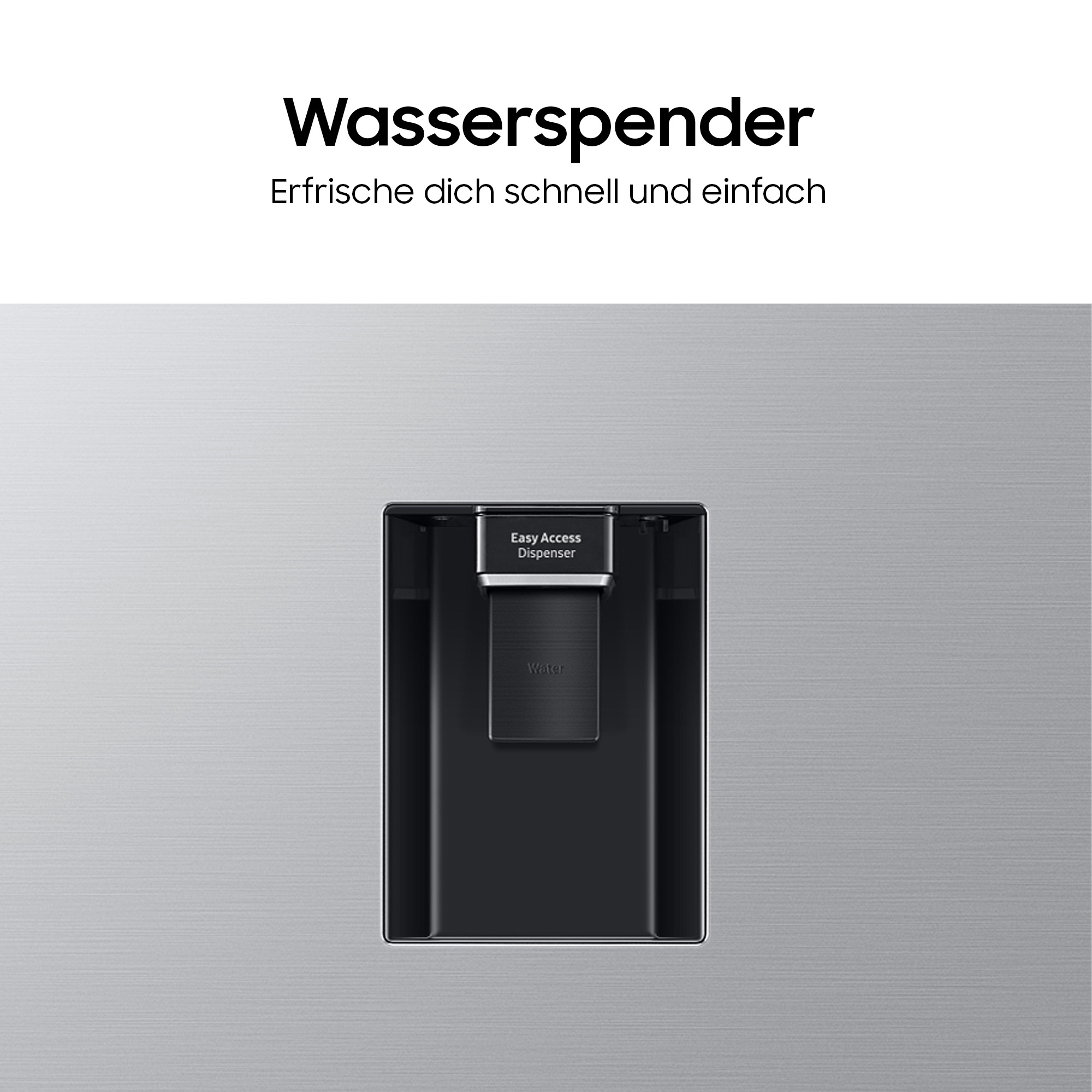 Samsung RS4000 »RS57DG410EM9« 178 cm hoch 91,2 cm breit mit Wasserspender, No Frost+, AI Energy Mode, SpaceMax