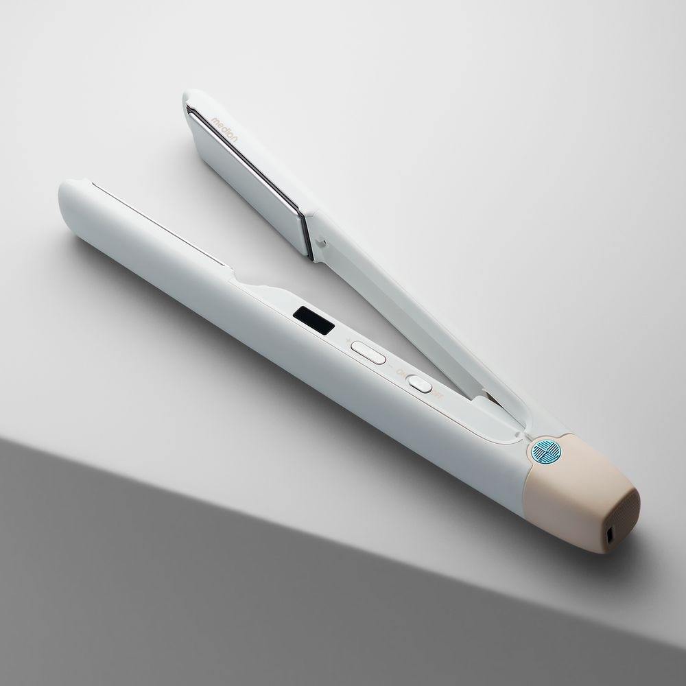 Medion® Glätteisen »HS2 (MD19865)«, Keramik-Turmalin, kabellos nutzbar, Flexible Styling-Platten, 5 regelbare Hitzestufen