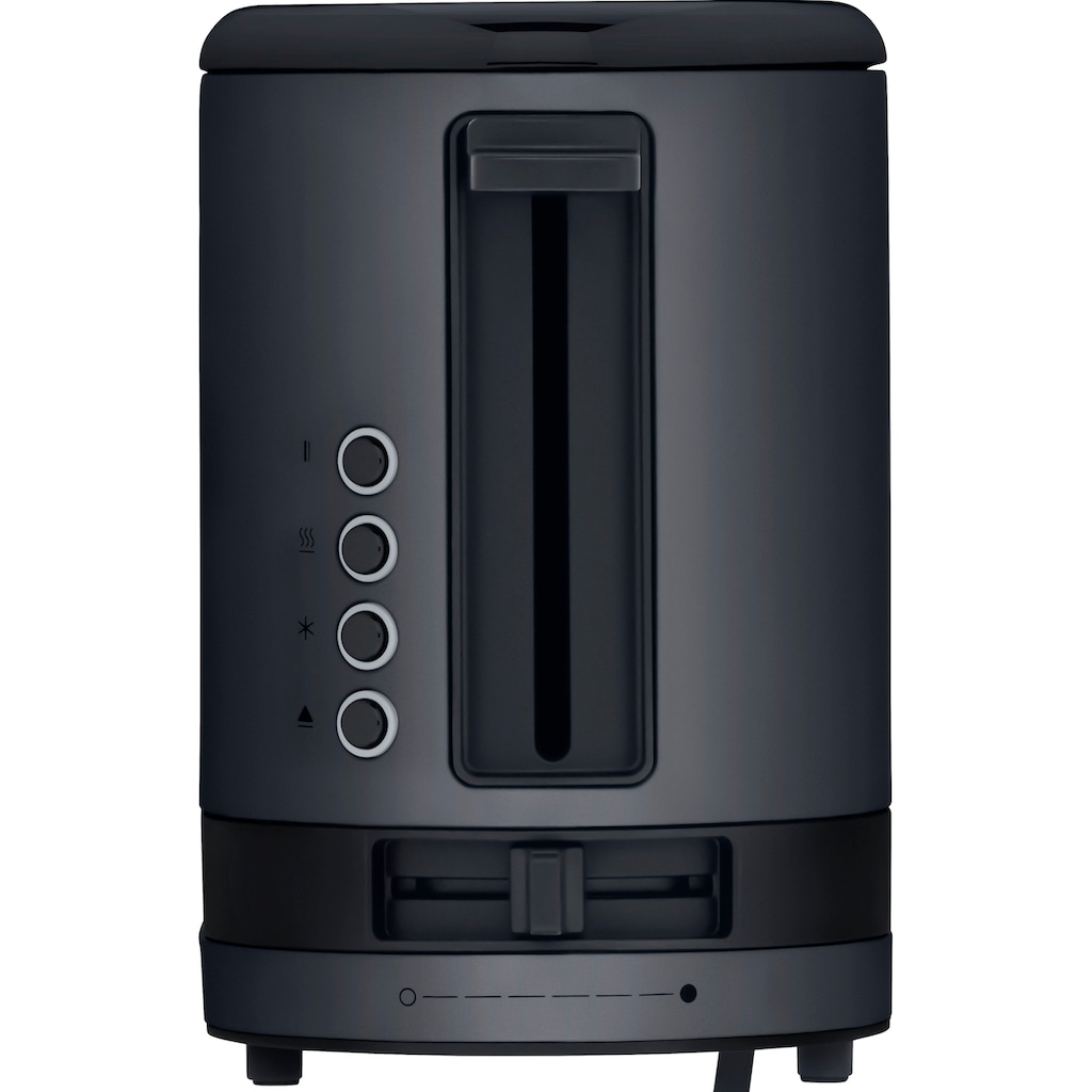 WMF Toaster »KÜCHENminis Deep Black«, 1 langer Schlitz, 980 W