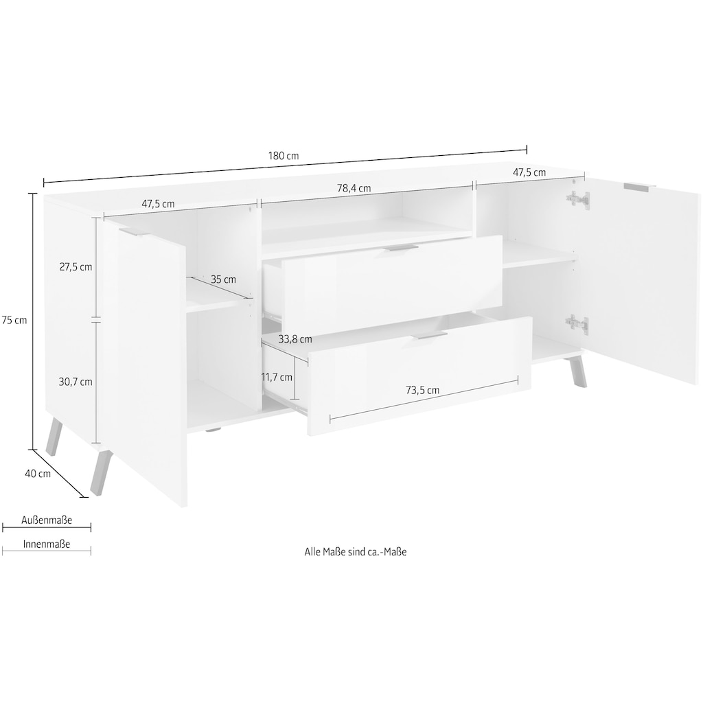 INOSIGN Sideboard »CASANOVA«