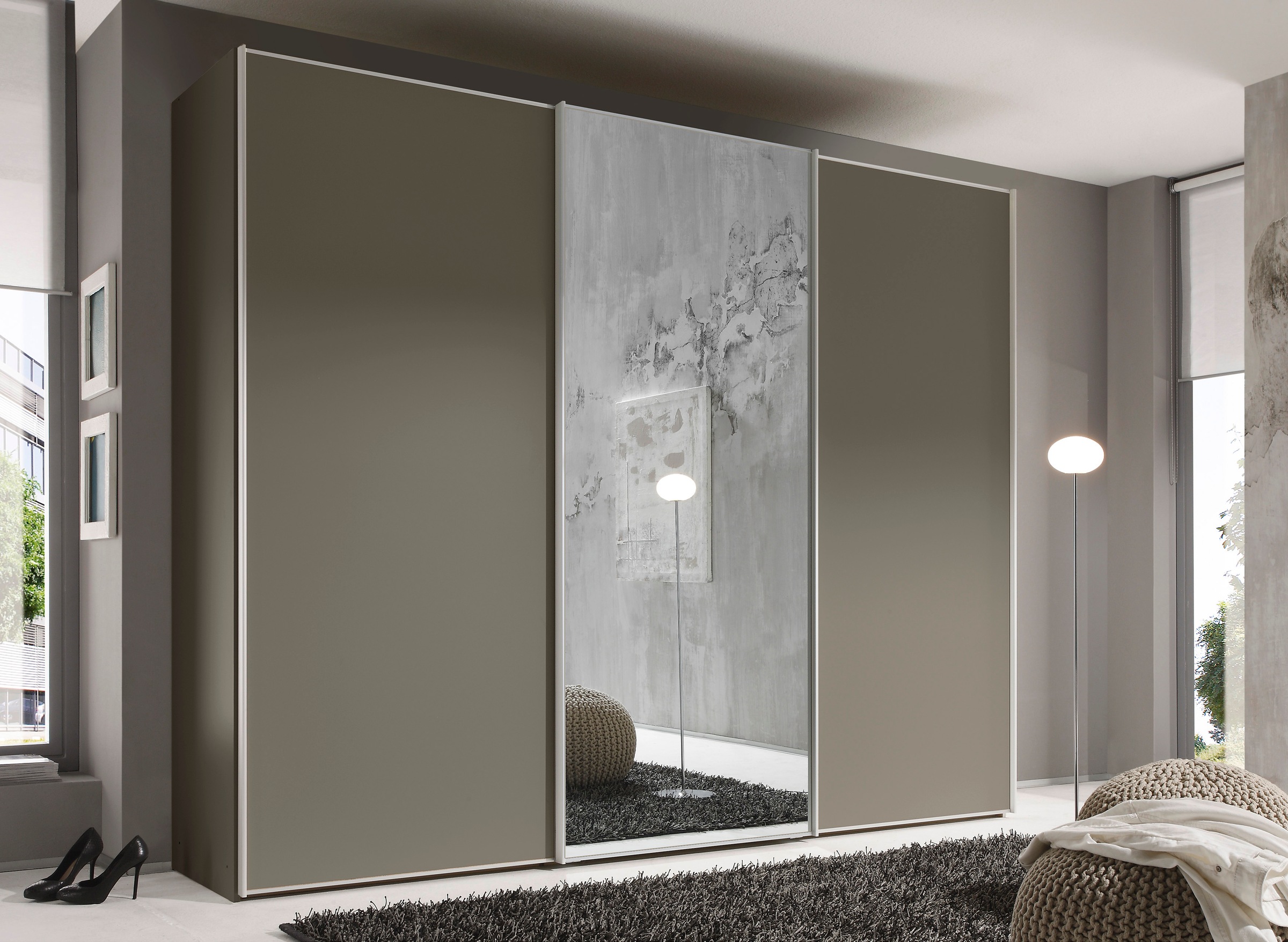 STAUD Schwebetürenschrank »Sinfonie Plus, edles Design in hochwertiger Qual günstig online kaufen