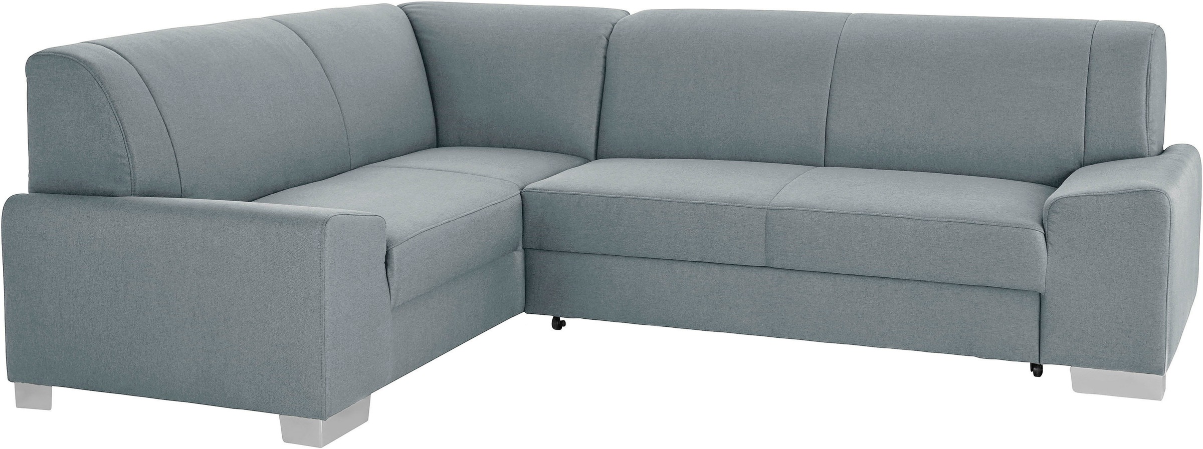 DOMO collection Ecksofa »Anzio in kubischer Formensprache, flache Armlehnen günstig online kaufen