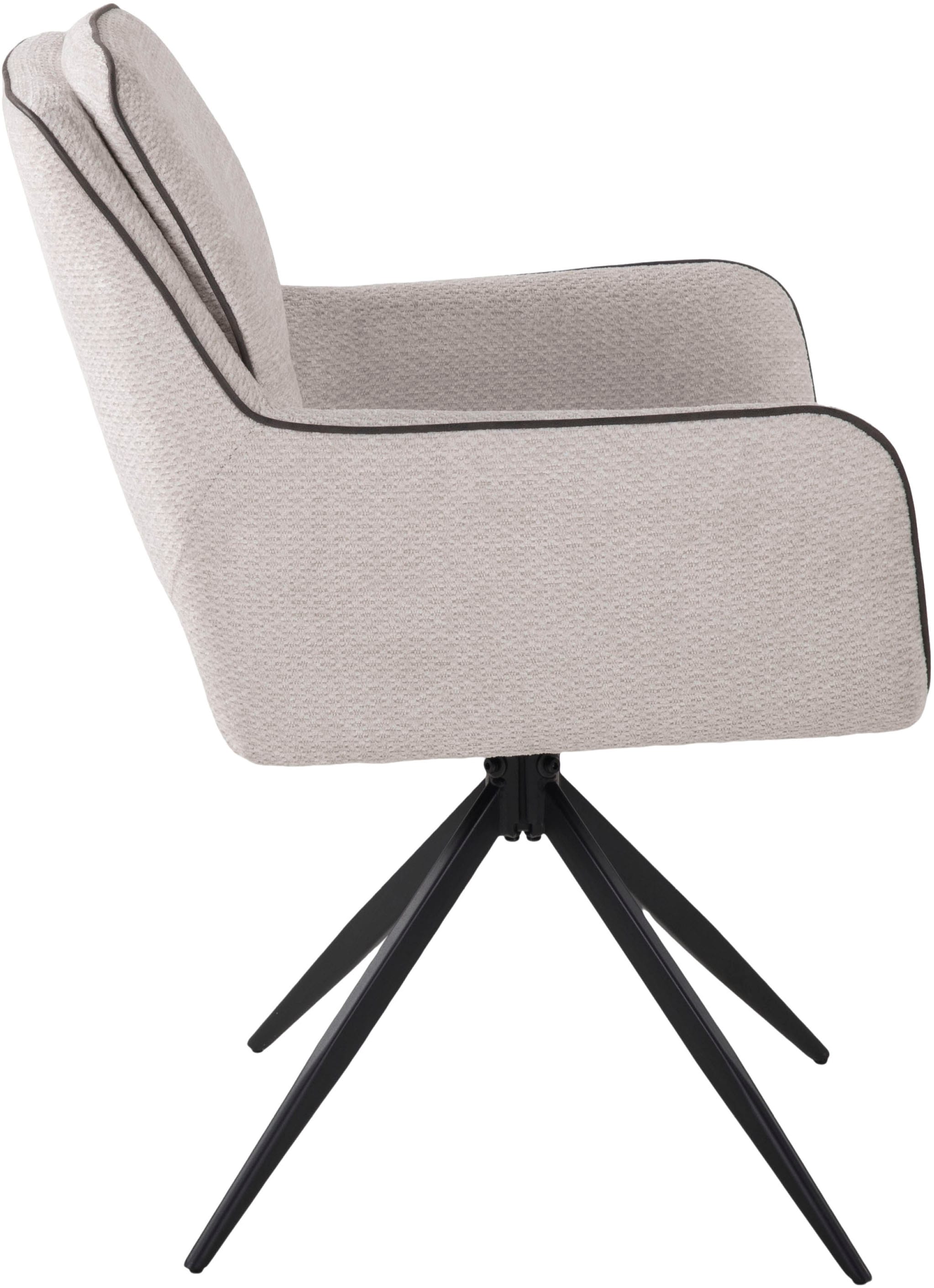 Duo Collection Esszimmerstuhl »Esra«, (Set), 2 St., Webstoff, drehbar, extra Polsterung im Sitzbereich