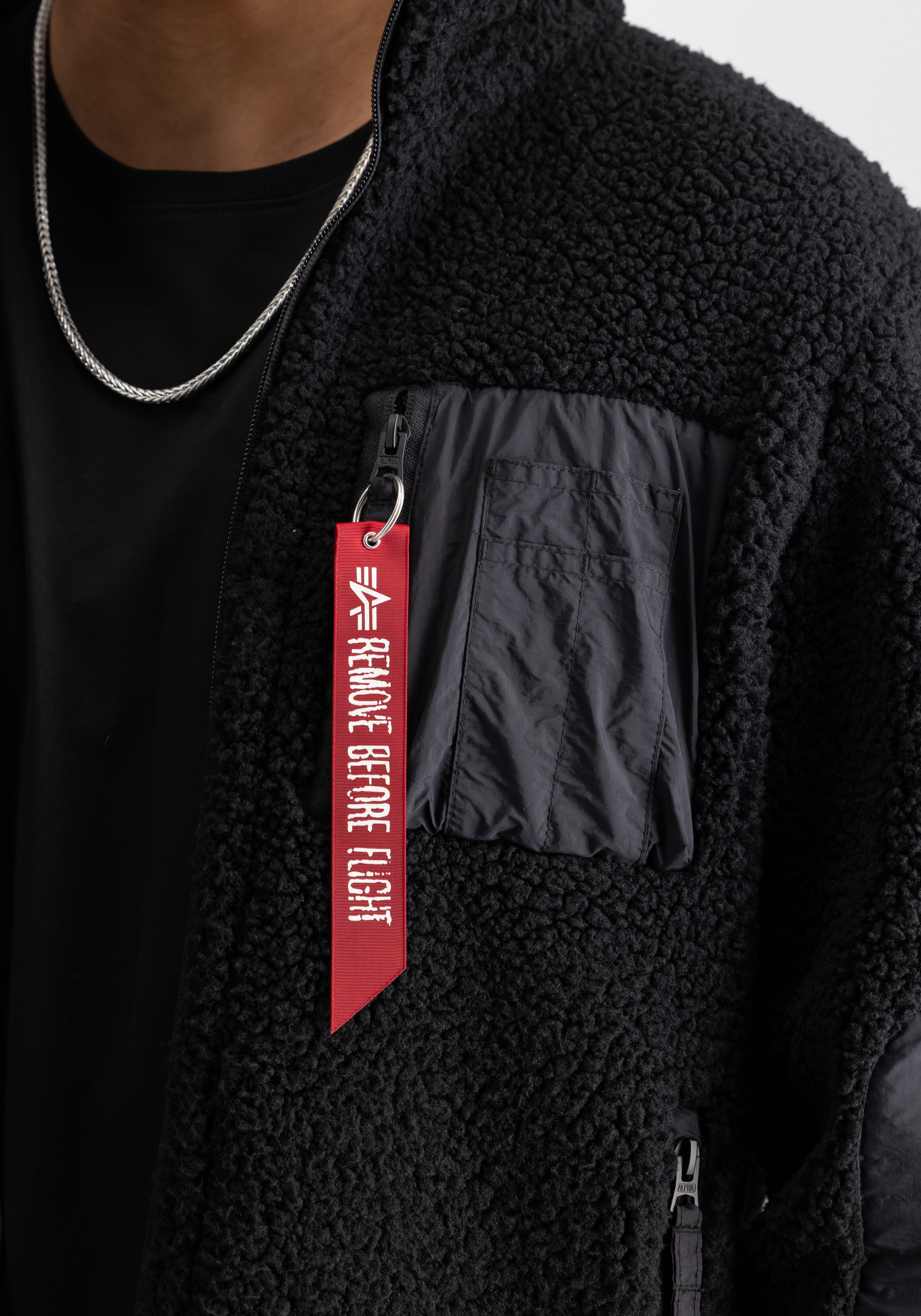 Alpha Industries Funktionsjacke »Sherpa Zip-Jacket«