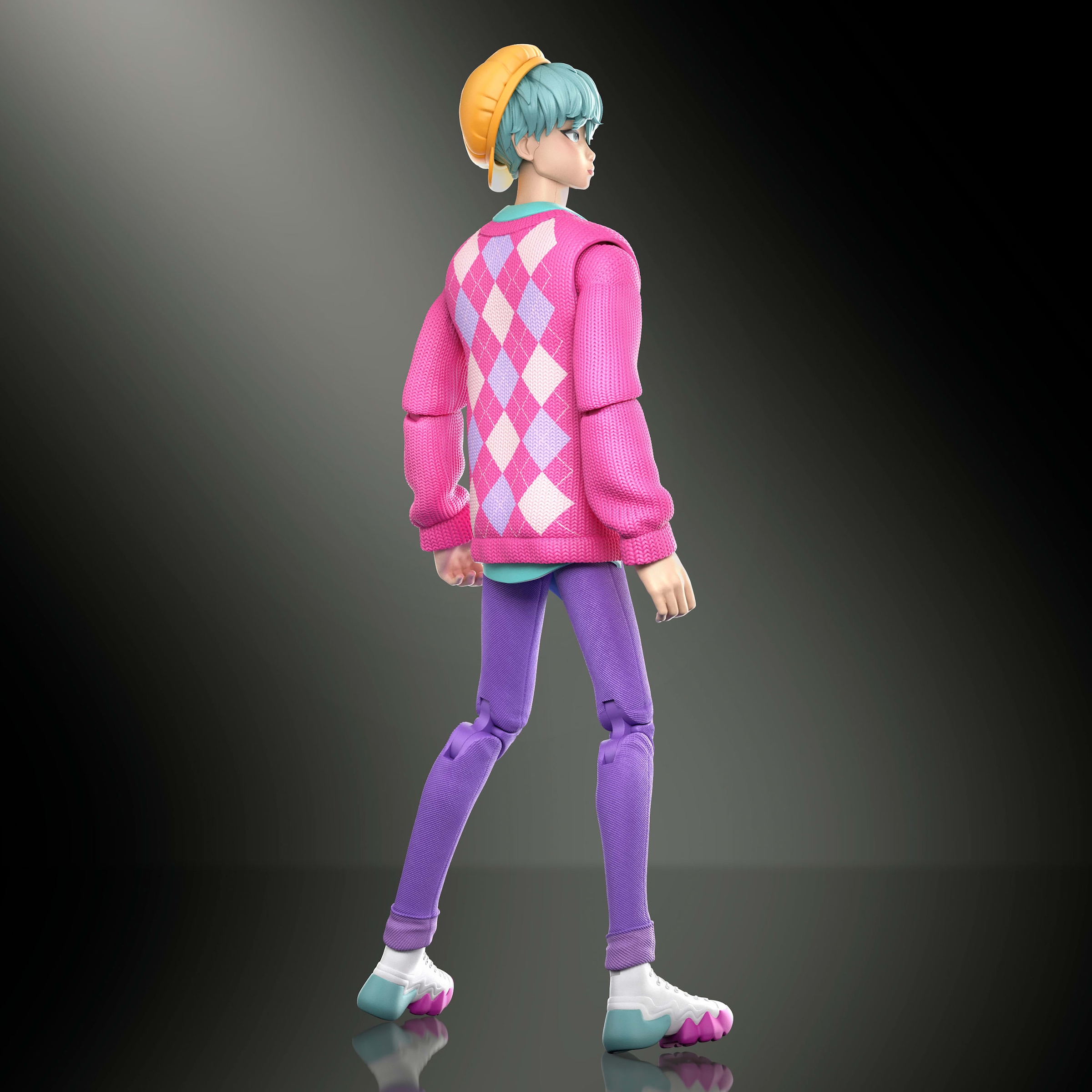 Mattel® Actionfigur »KPop Demon Hunters Saja Boys Baby-Actionfigur Soda Pop« beweglich