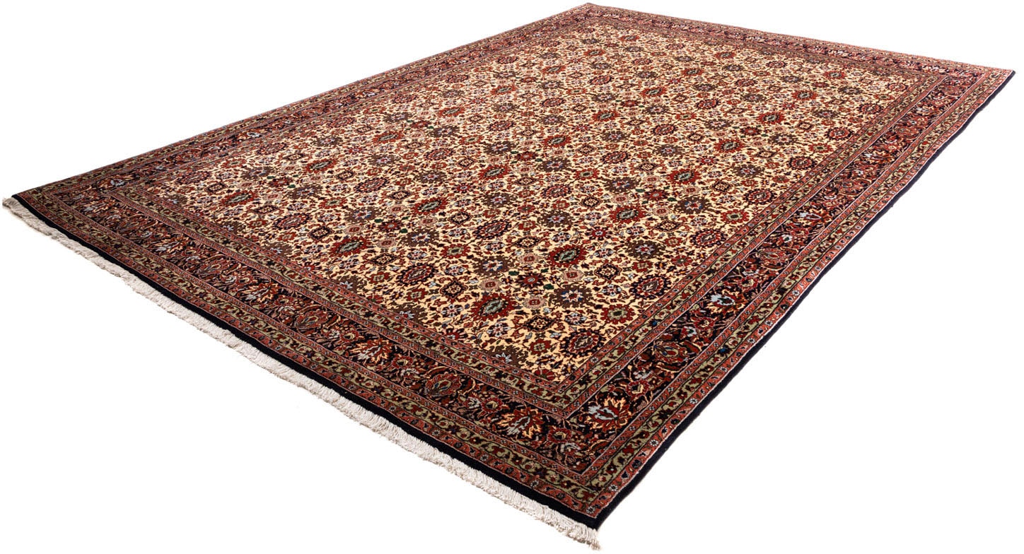 morgenland Wollteppich »Bidjar Takab Stark Gemustert Beige 356 x 252 cm«, r günstig online kaufen