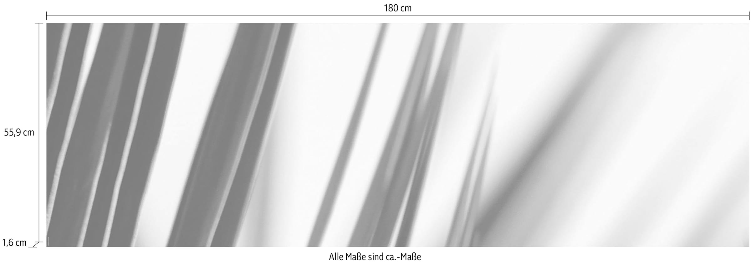 Express Küchen Küchenrückwand »Gräser«, (1 tlg.)