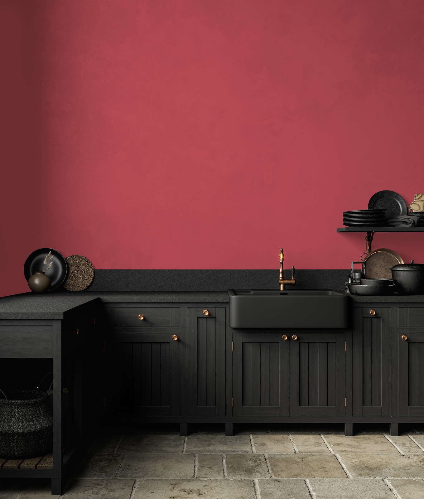 A.S. Création Wandfarbe »Premium Innenwandfarbe PURO Tuchmatt peachy pink« ideal für Wohnzimmer, Schlafzimmer, Flur und Küche, Farbwelt Pink