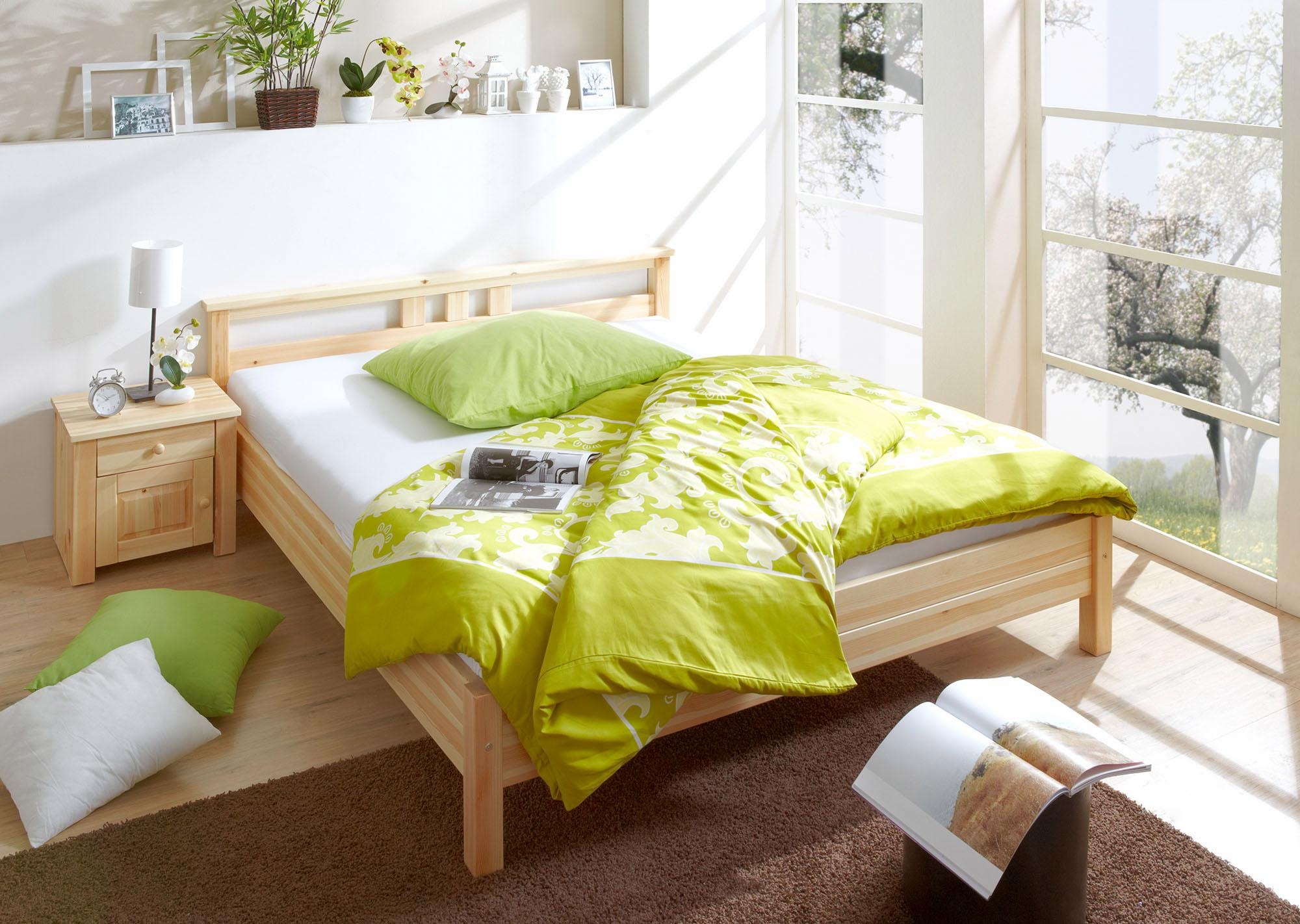 3. Bild von Ticaa Futonbett »Merci«, in diversen Breiten, Kiefer