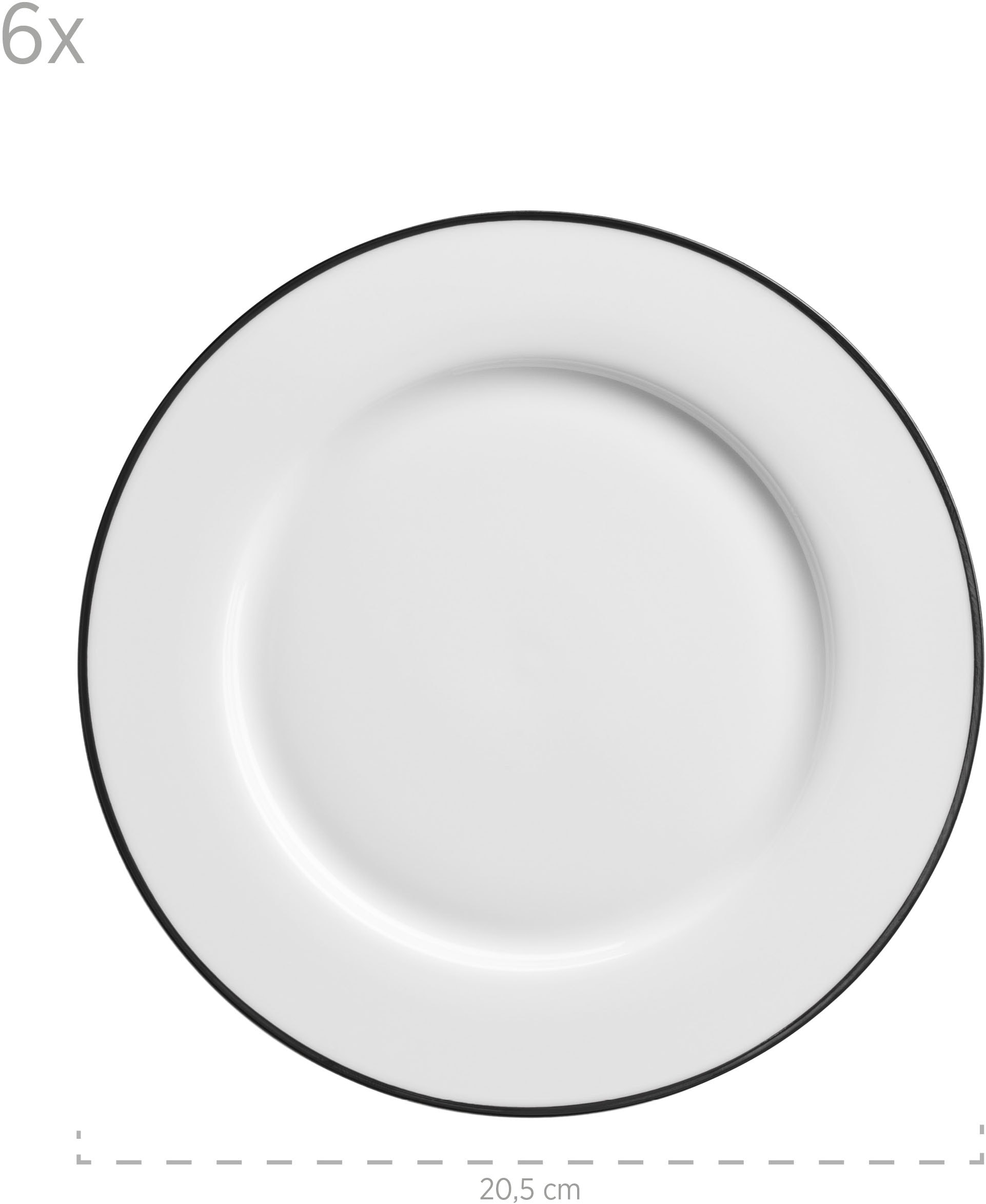 MÄSER Kaffeeservice »NOLA, Geschirr-Set, Porzellan«