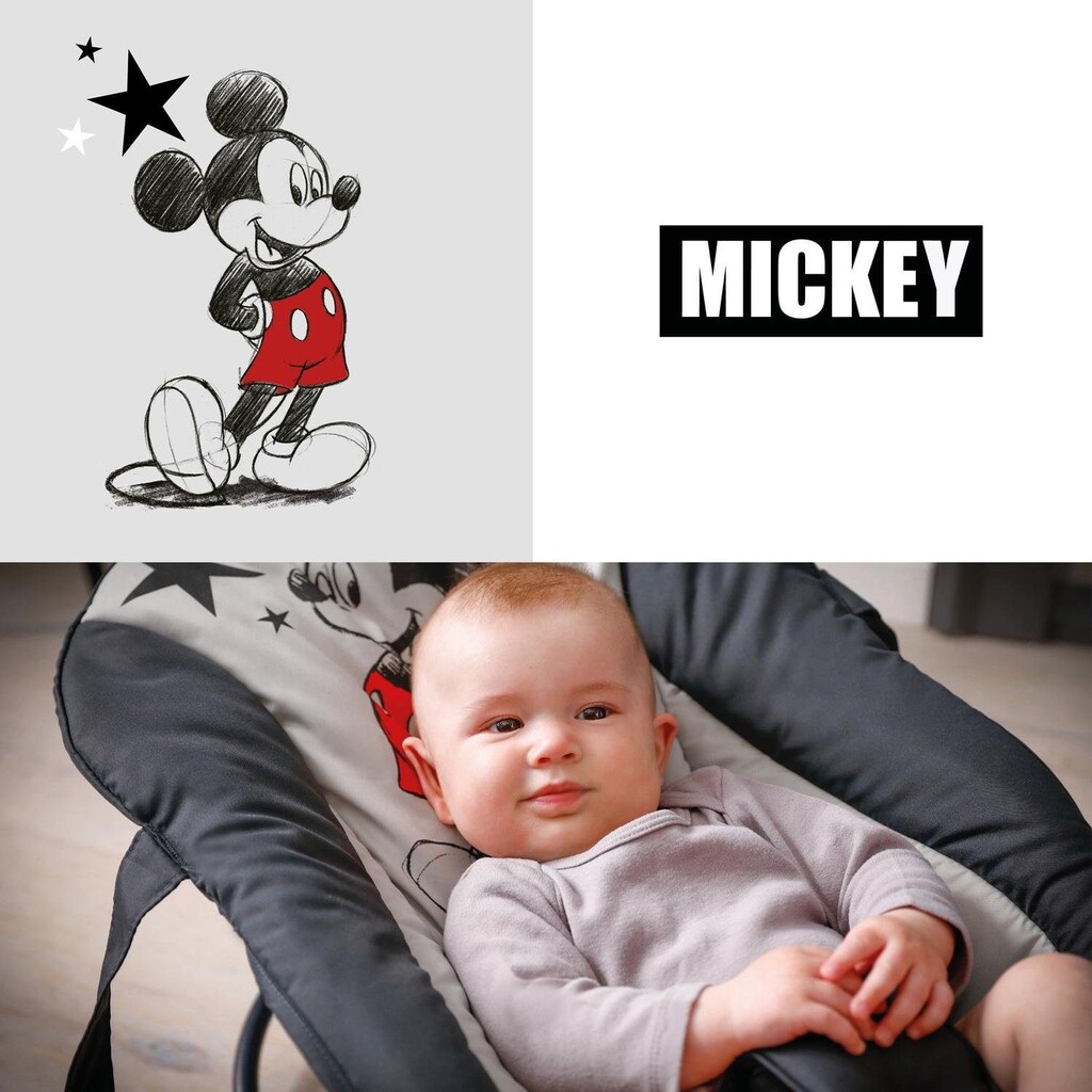 Hauck Babywippe »Rocky - Mickey Stars«, bis 9 kg