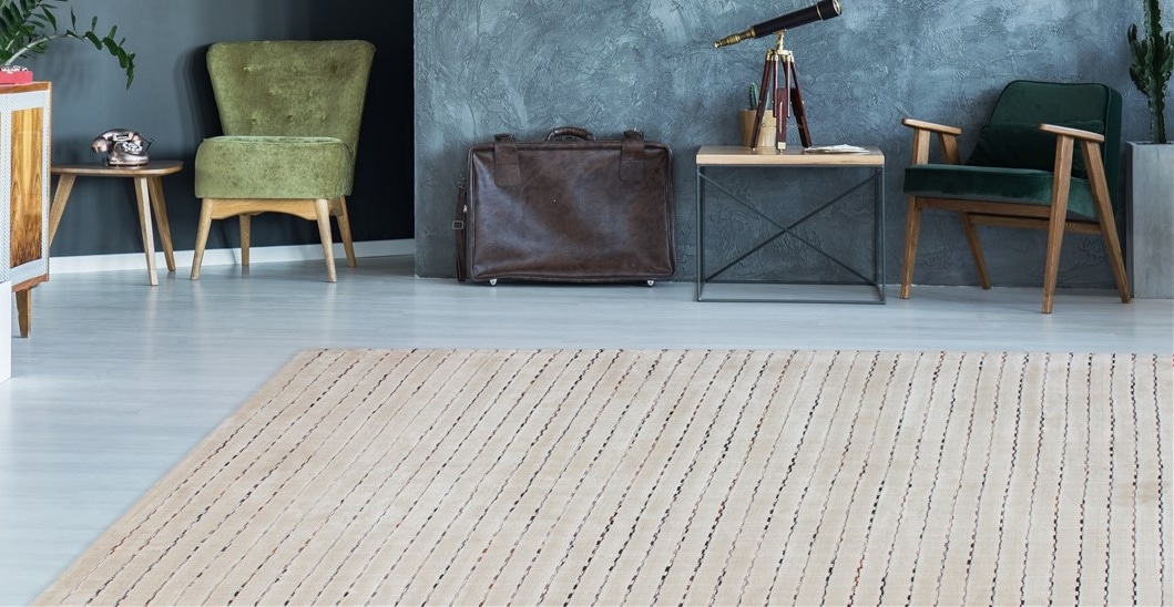 calo-deluxe Teppich »Scorpius 115«, rechteckig, 12 mm Höhe, Hoch-Tief-Struk günstig online kaufen