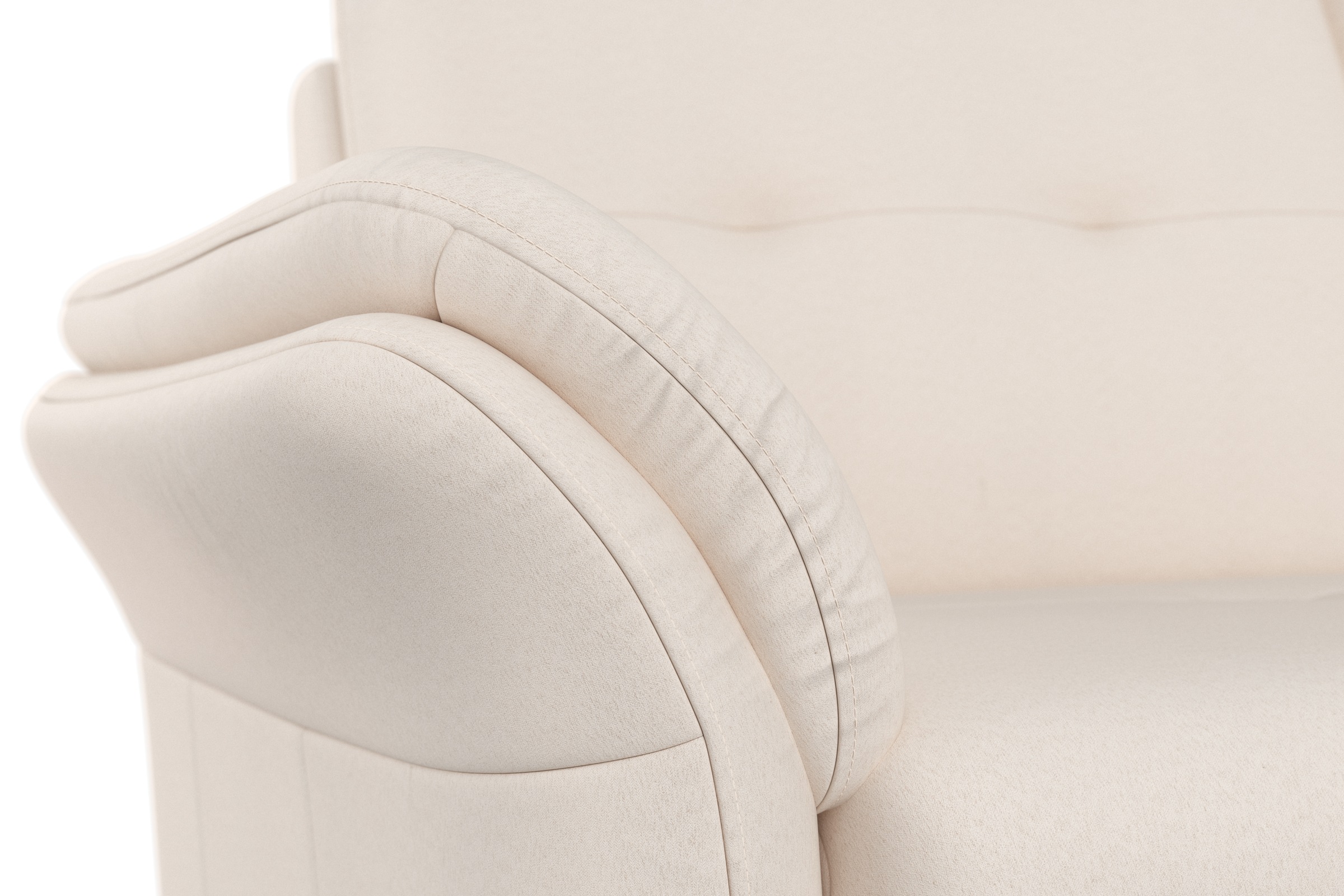 sit&more 2-Sitzer »Göteborg«, inklusive Sitztiefenverstellung und Federkern