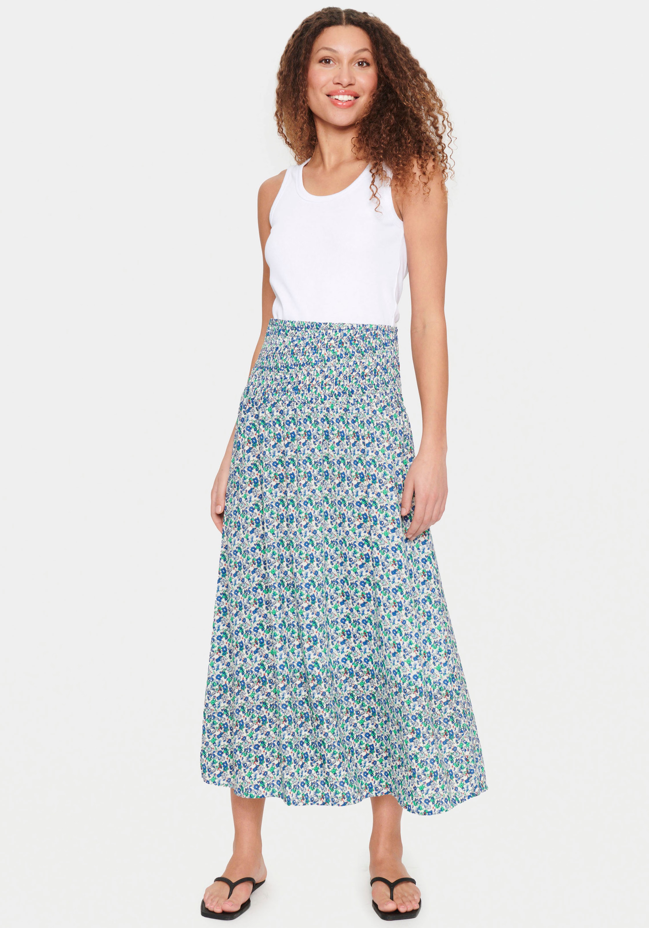 Bild von Saint Tropez Maxirock »UmaraSZ Skirt«