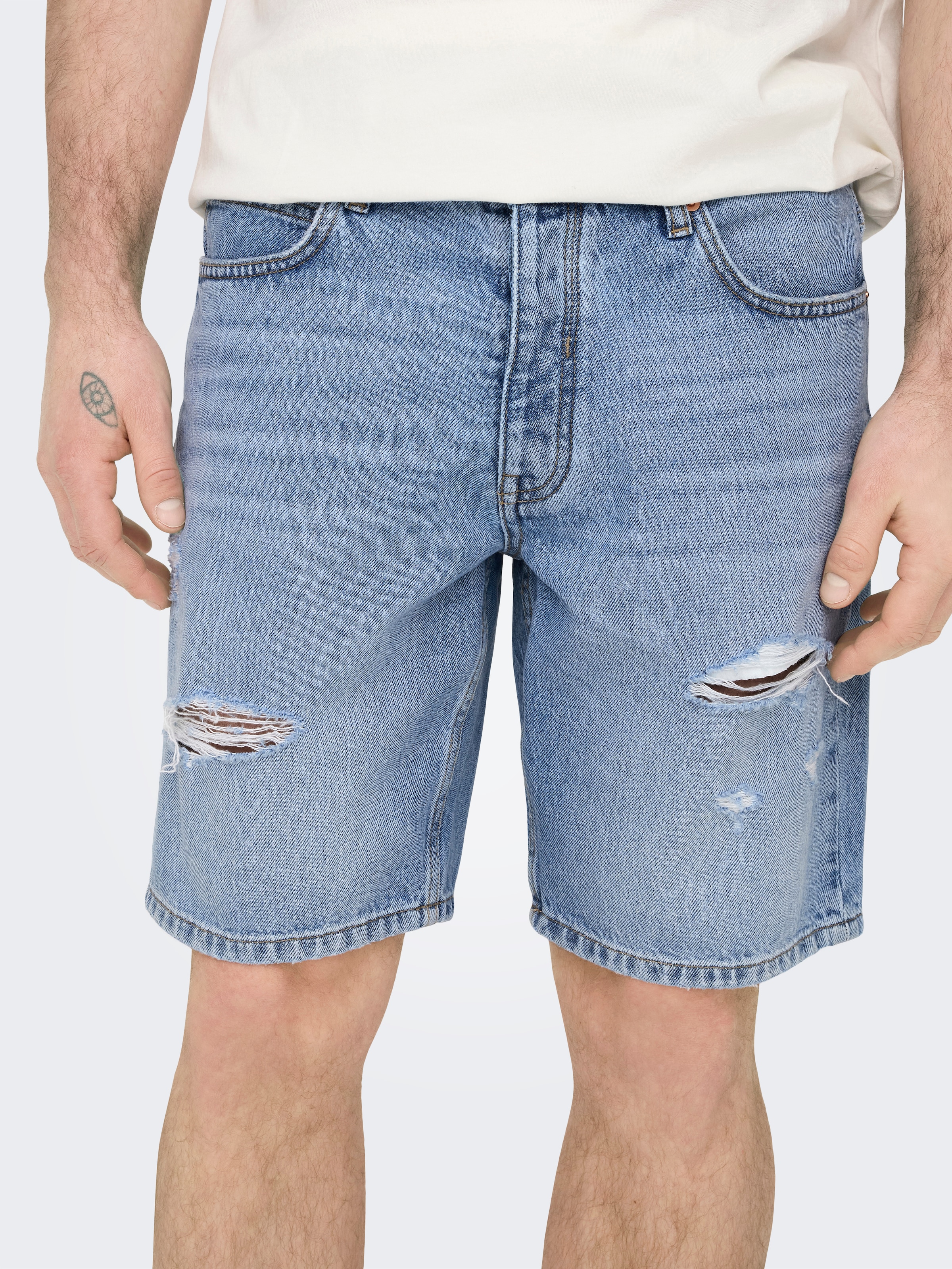 ONLY & SONS Jeansbermudas