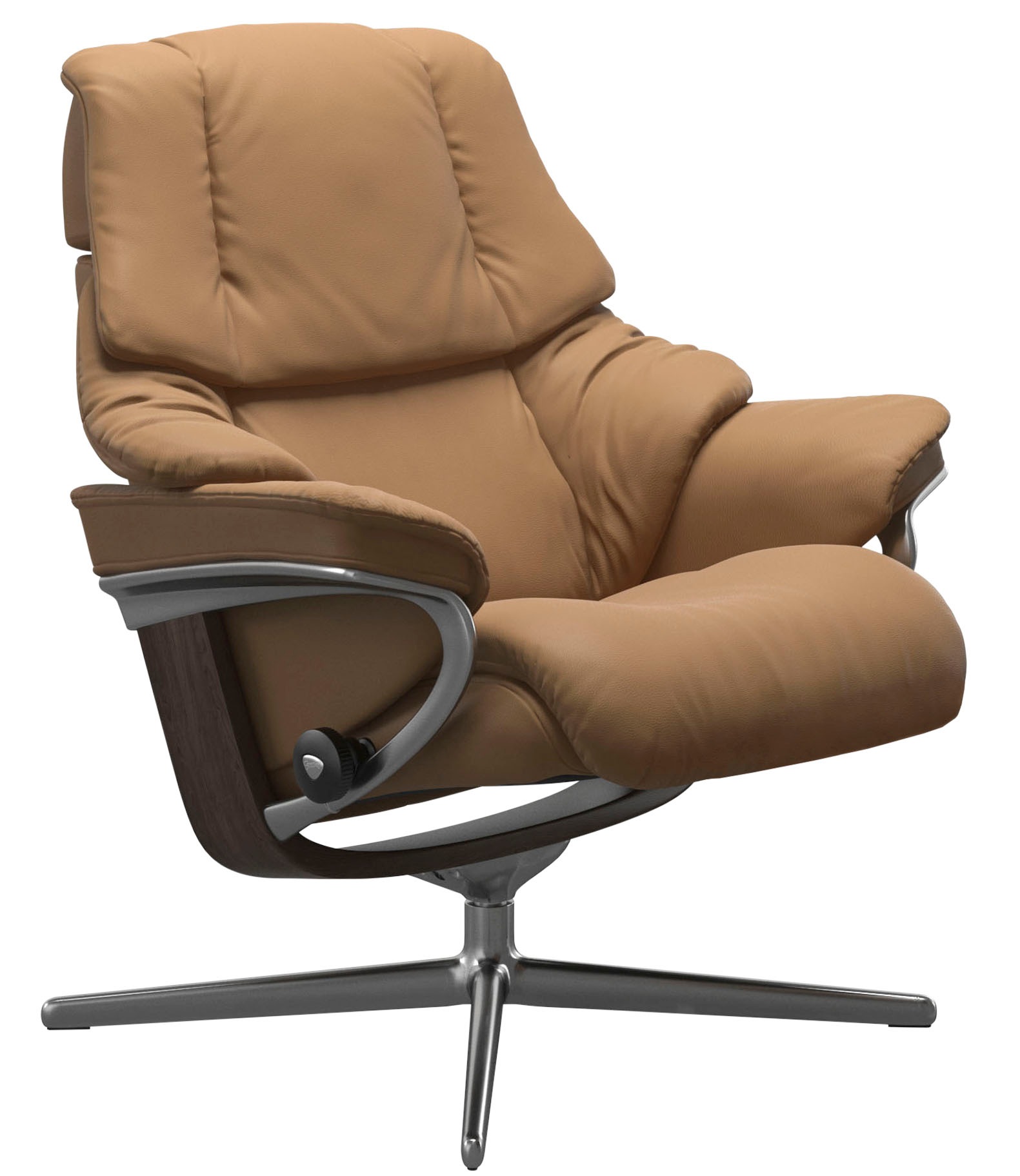 Stressless® Relaxsessel »Reno«, mit Cross Base, Größe S, M & L, Holzakzent Wenge