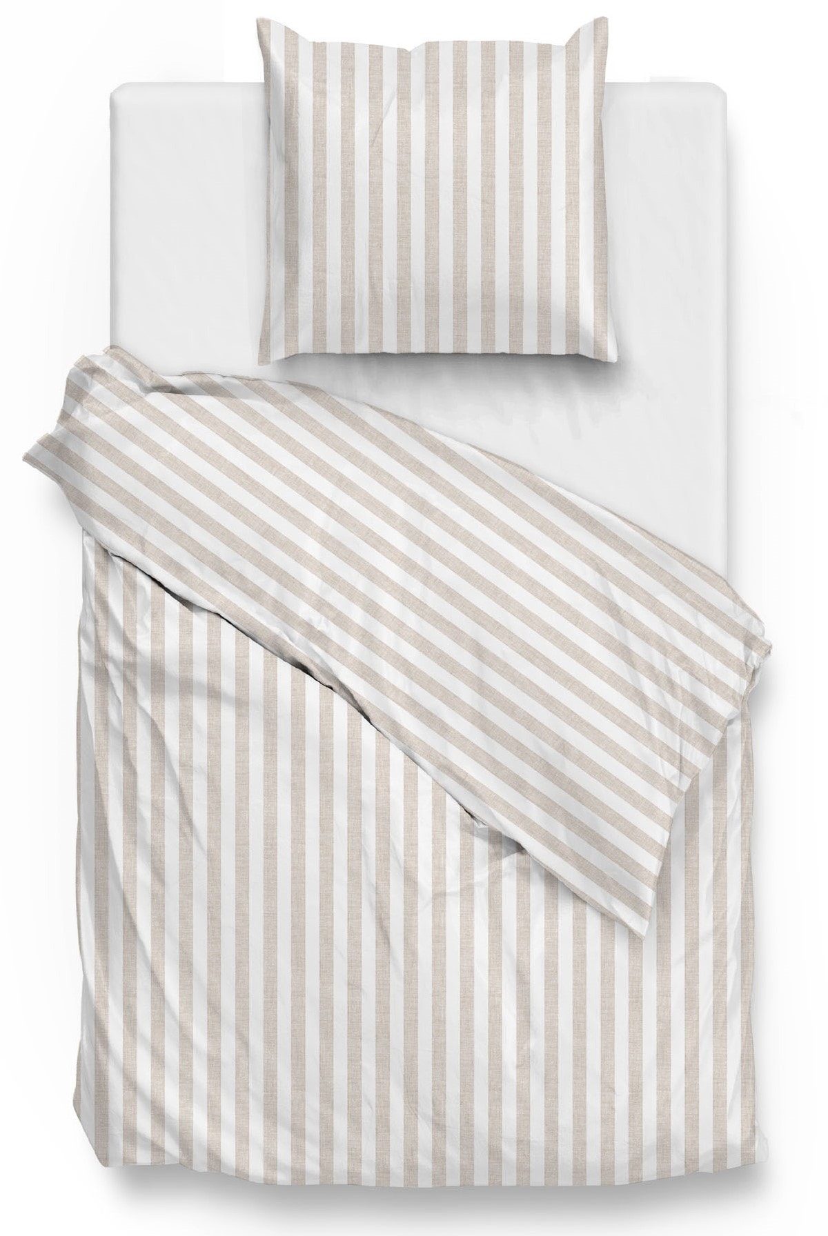 ZO HOME Bettwäsche »Banda-di-Lino« 2 Stk. tlg. Bettwäsche aus 100% Baumwoll günstig online kaufen