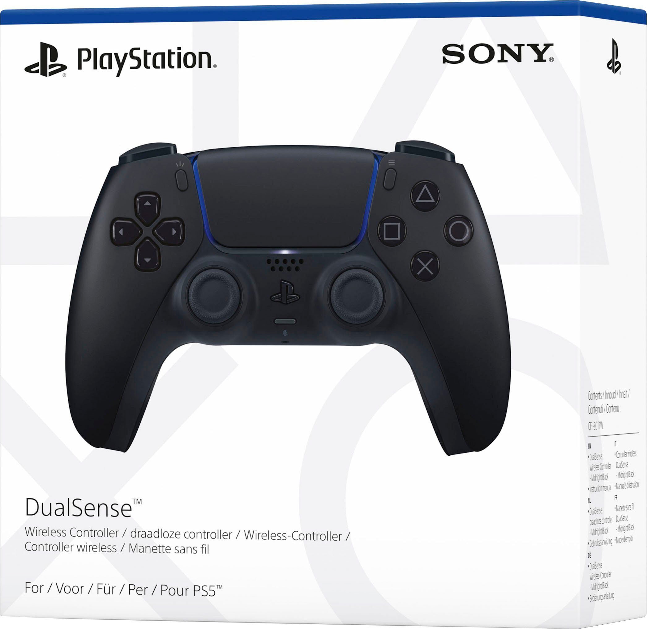 8. Bild von PlayStation 5 PlayStation 5-Controller »Avatar: Frontiers of Pandora + Midnight Black DualSense«