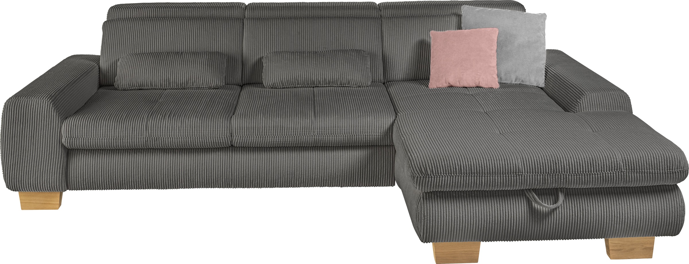 set one by Musterring Ecksofa »SO 3400, Cord, Sitzhöhe 47cm oder 49cm, inkl günstig online kaufen