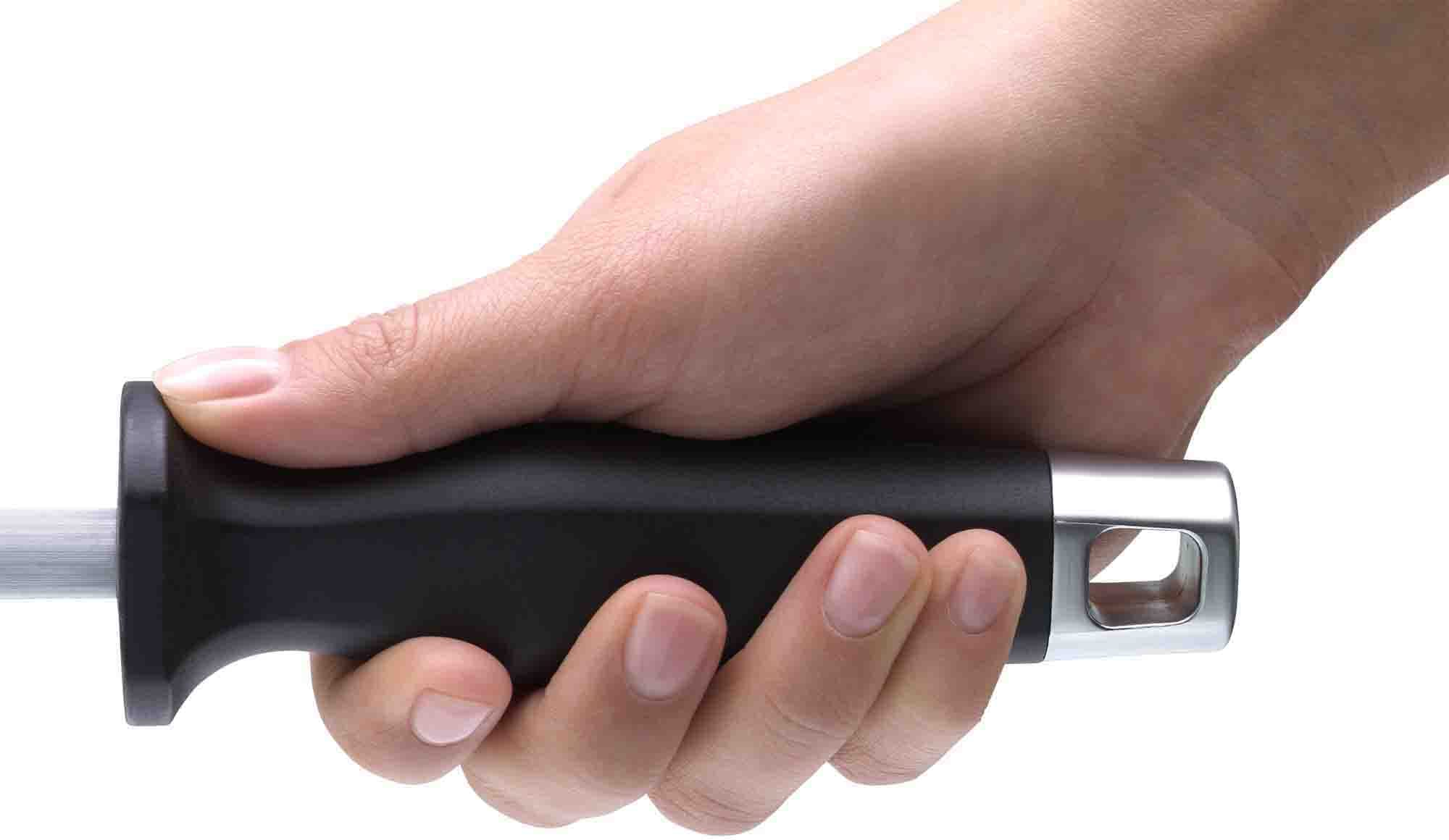 WMF Wetzstahl »Spitzenklasse Plus« ergonomischer Griffhaptik, geschmiedeter Klingenstahl, Made in Germany