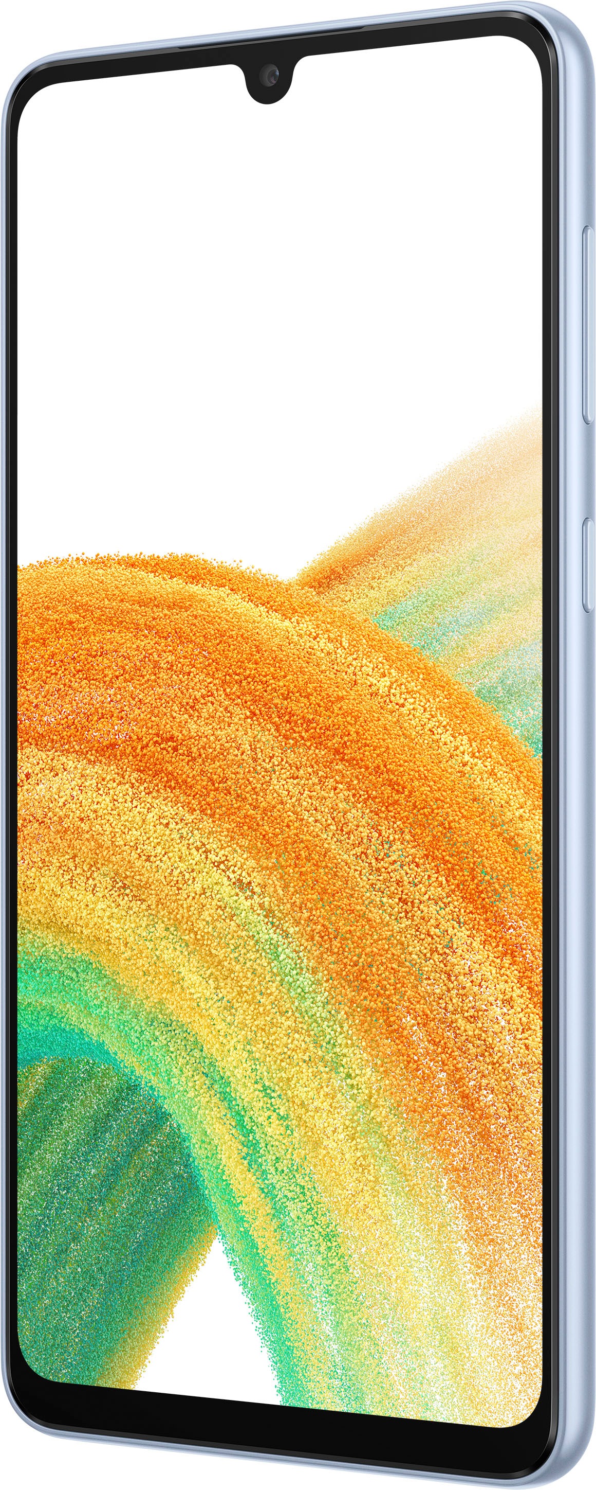 Samsung Smartphone »SAMSUNG A33 5G, 128GB«, Awesome Blue, 16,21 cm/6,4 Zoll, 128 GB Speicherplatz, 48 MP Kamera