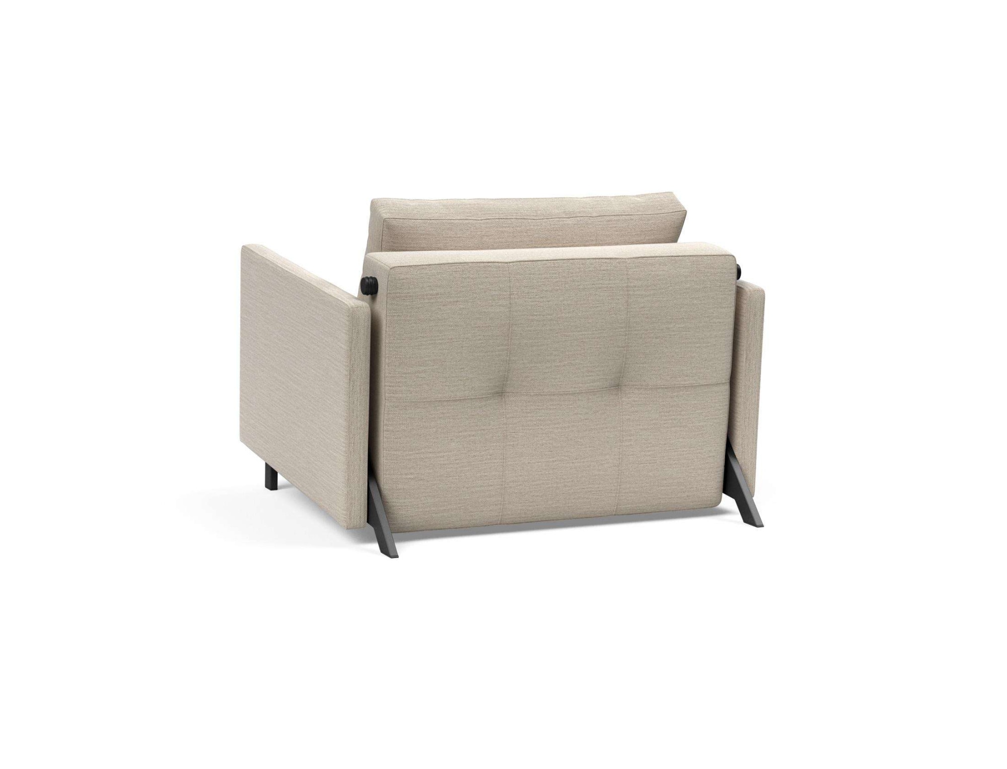 INNOVATION LIVING ™ Sessel »CUBED Schlafsessel«, Frontauszug, sehr platzsparend, abgewinkelt Sitzen - waagerecht Liegen