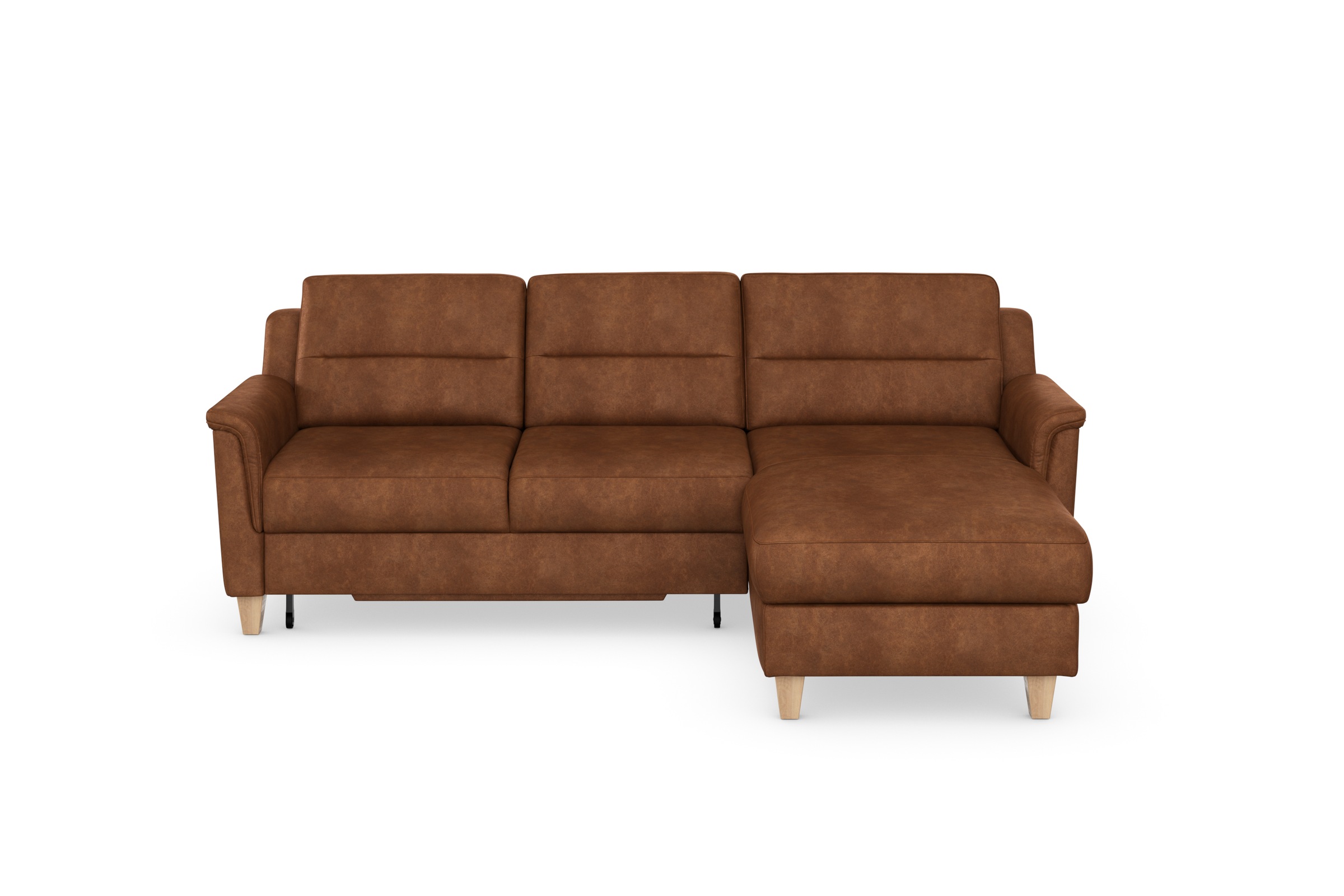 sit&more Ecksofa »Farö L-Form«, inklusive Federkern, wahlweise mit Bettfunk günstig online kaufen