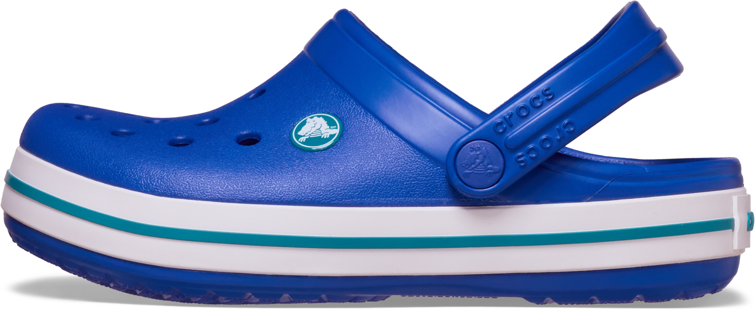 Crocs Clog »Crocband Clog K«  Sommerschuh, Schlappen, Hausschuh, Badeschuh mit Kontrast-Akzenten
