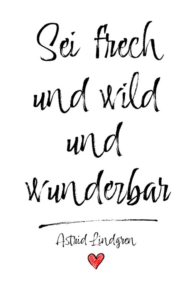 A.S. Création Leinwandbild »Frech - Wandbild Schwarz Weiß Rot Keilrahmen Ku günstig online kaufen