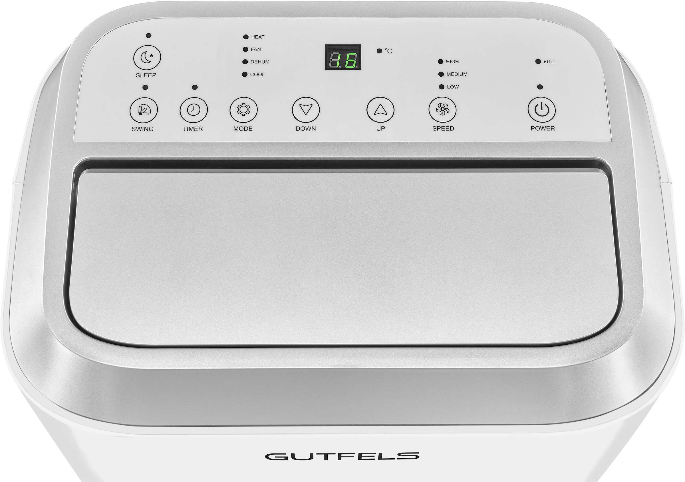 Gutfels 4-in-1-Klimagerät »CM 81457 we«, Luftkühlung, Entfeuchtung, Ventilation, Heizen, geeignet für 45 m²