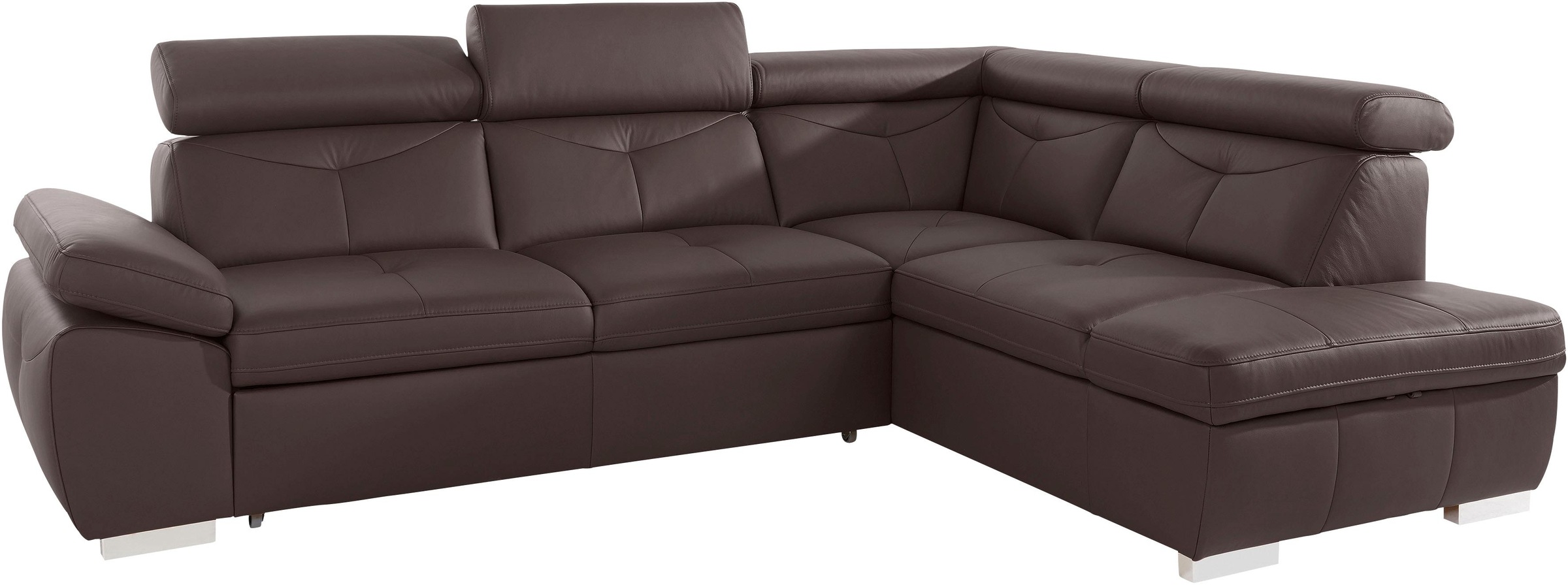 exxpo - sofa fashion Ecksofa »Spring, super bequem und komfortabel mit Armt günstig online kaufen
