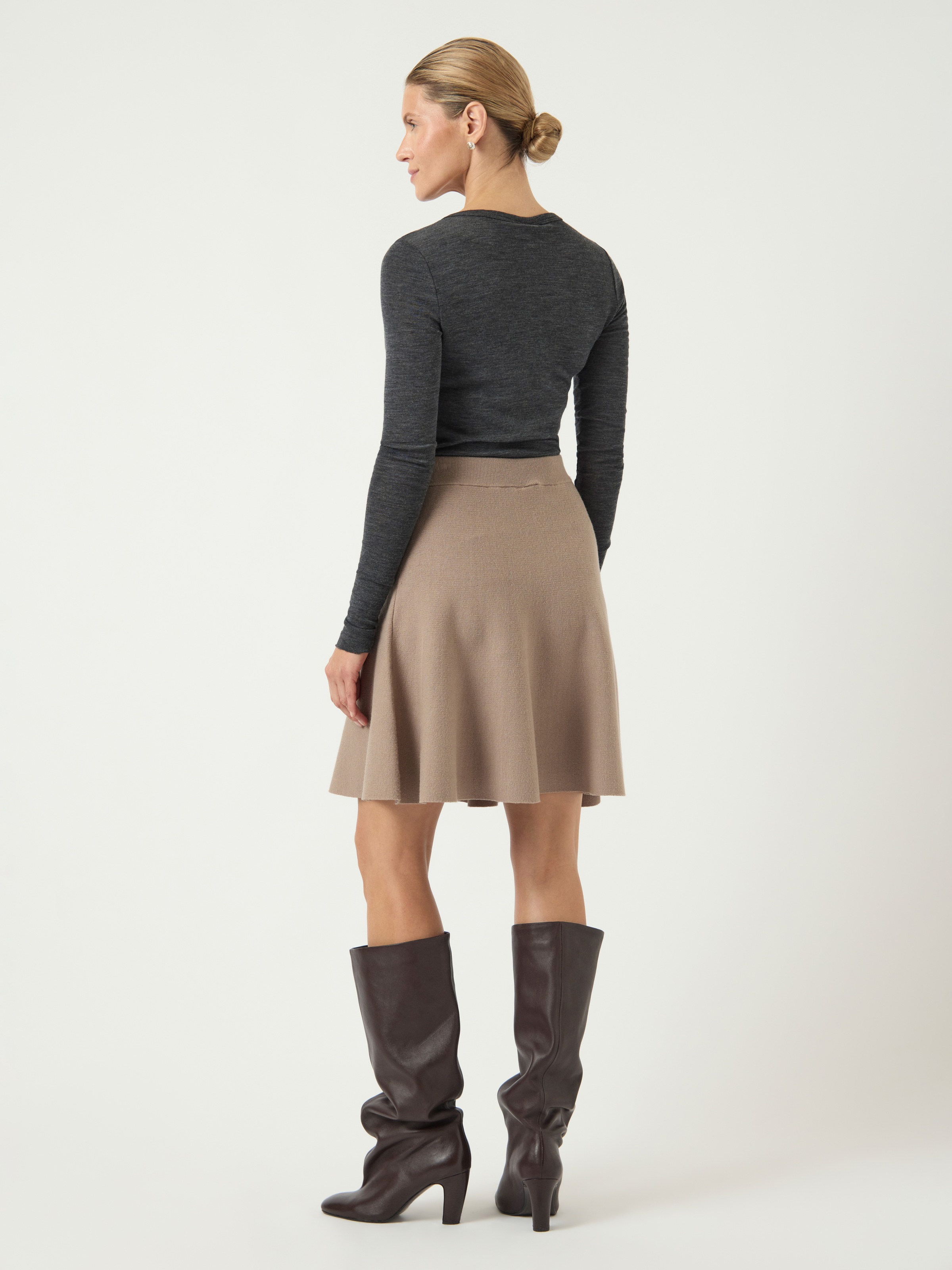 Y.A.S Minirock »YASFONNY HW KNIT SKIRT S. NOOS«