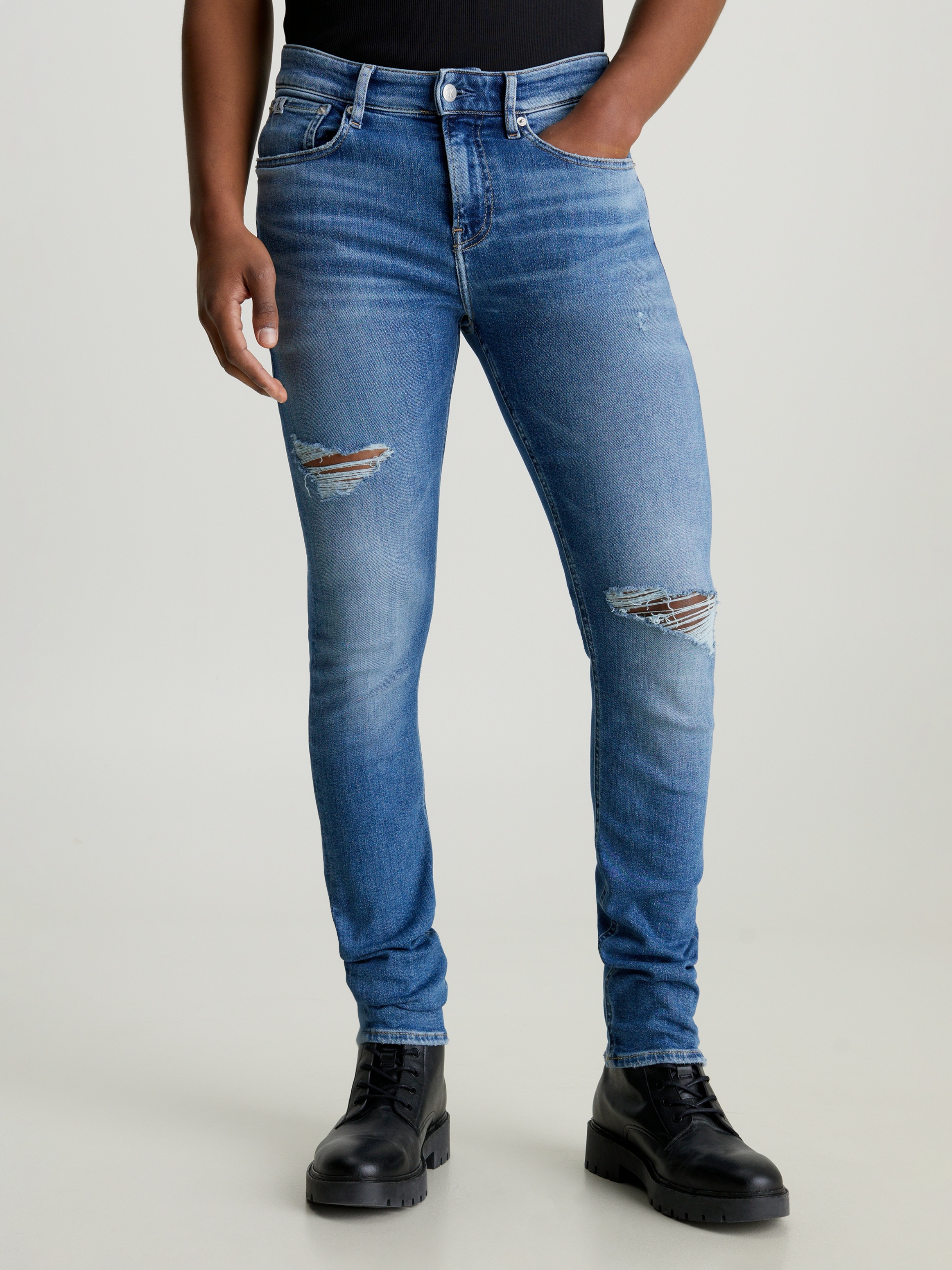 Calvin Klein Jeans Skinny-fit-Jeans »SKINNY«, in klassischer 5-Pocket-Form