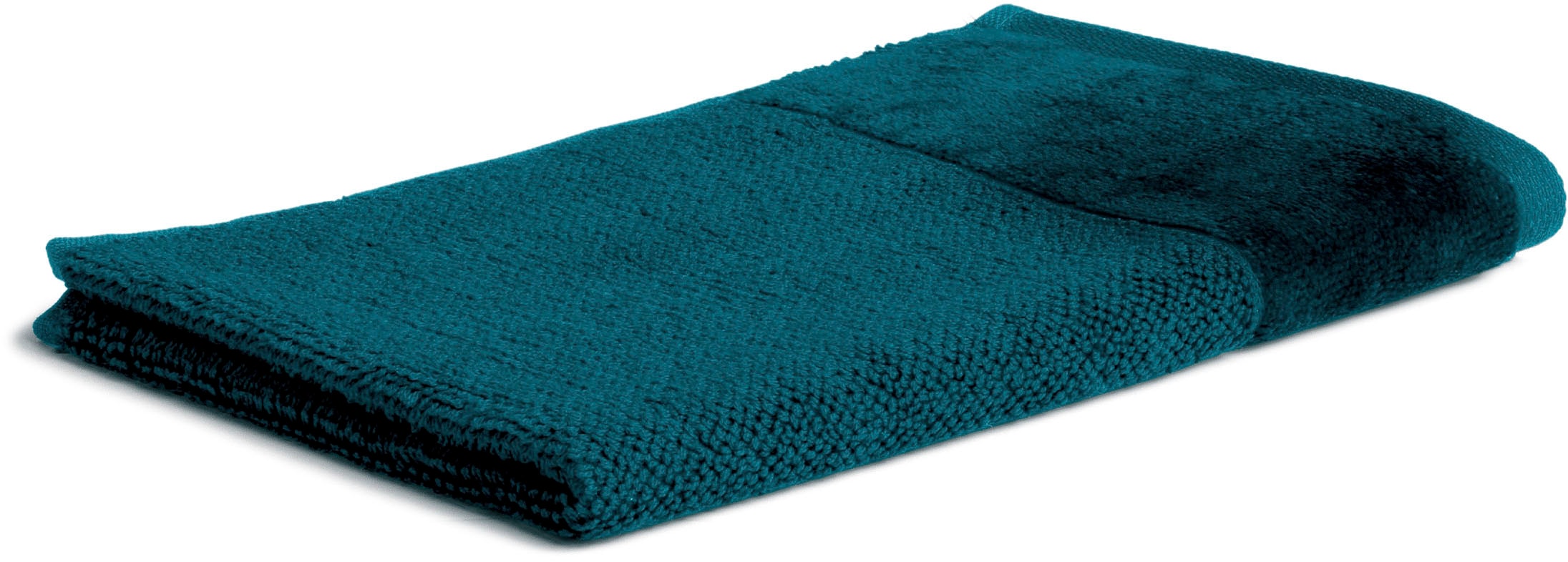 Gästehandtuch »Bamboo Luxe« besonders weich & voluminös blau Walkfrottier, Obermaterial: 60% Baumwolle, 40% Viskose B/L: 30cmx50cm, 1 Stk., 