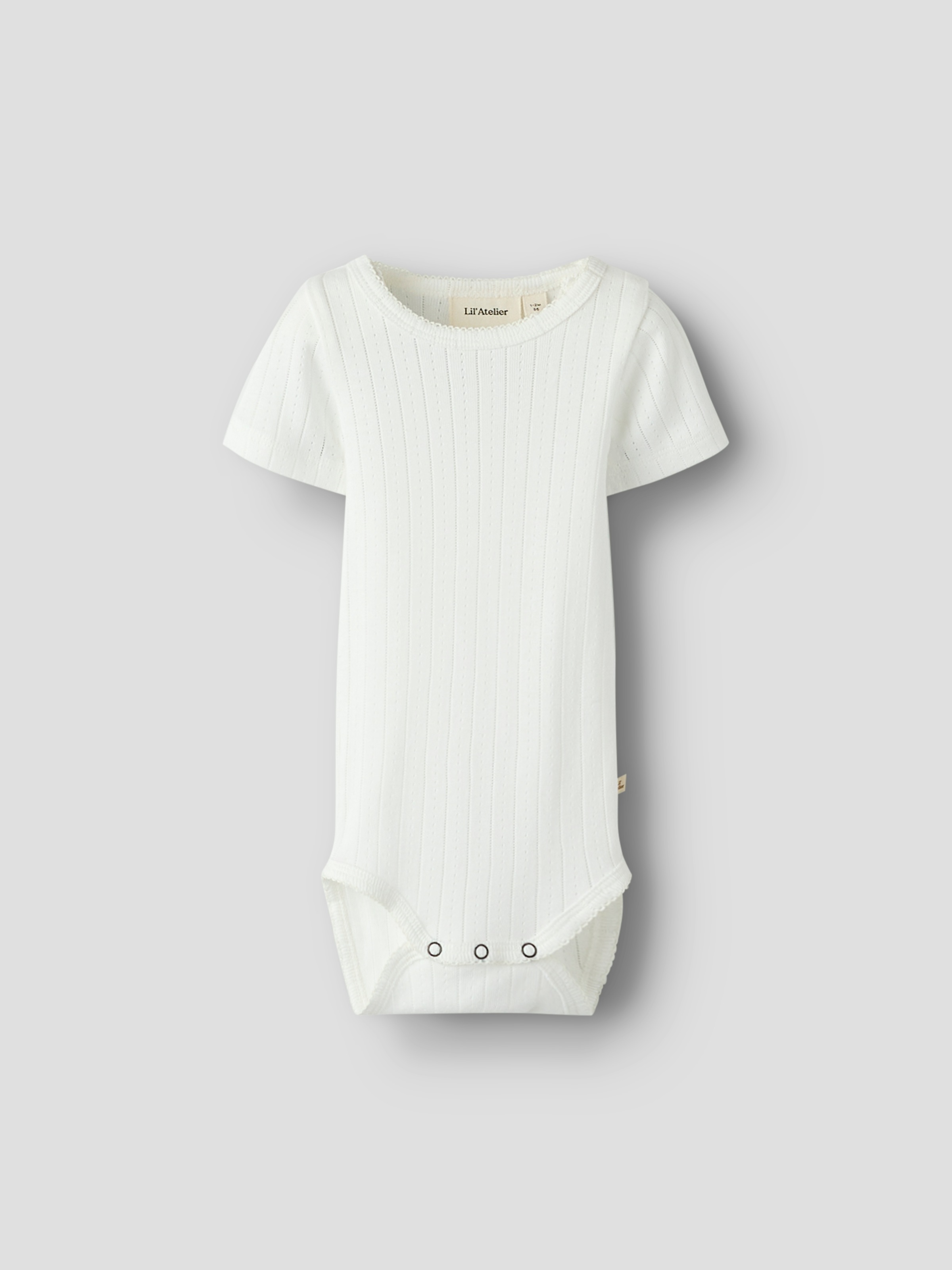 Lil' Atelier Kurzarmbody »NBFRACHELS SS SLIM BODY LIL« Baumwollmischung,  Kurzarm