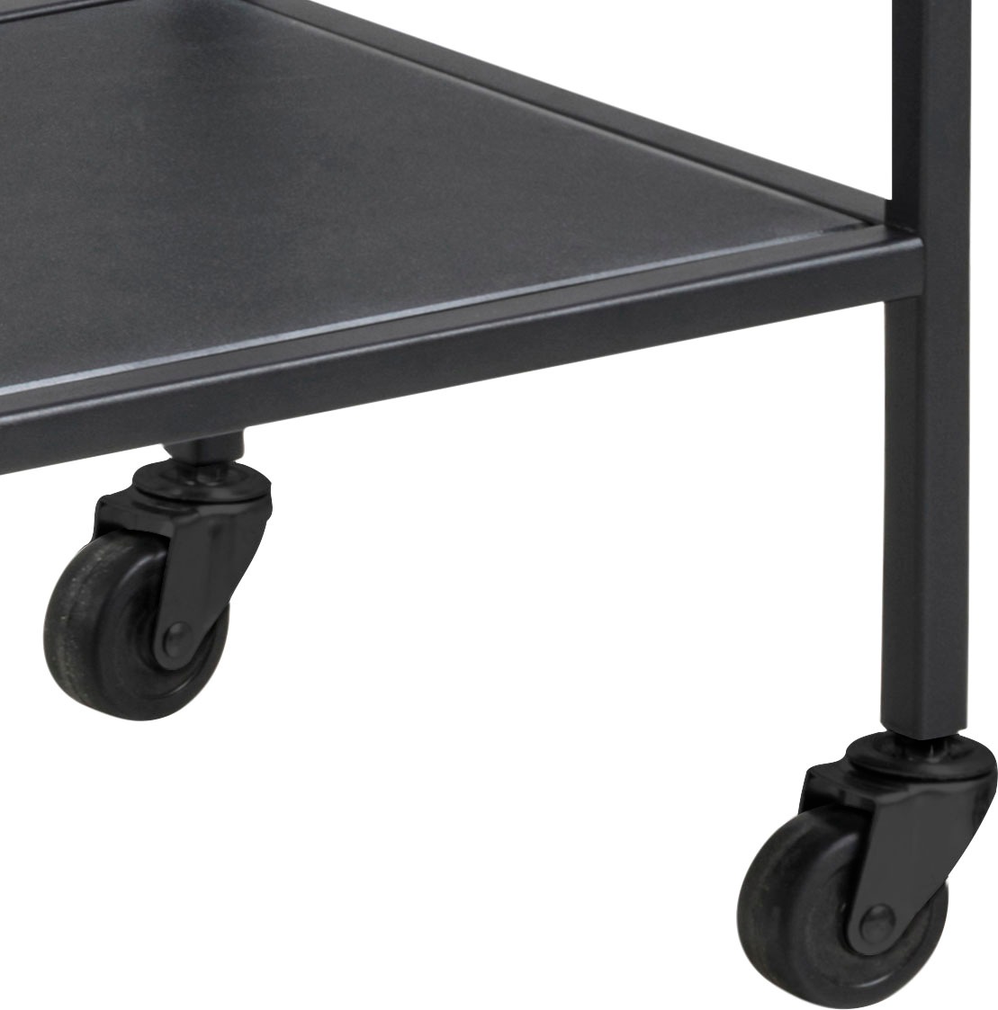 ACTONA GROUP Rollwagen »Stoke«, (1 St.), Servierwagen mit 2 Rollen und 2 Ebene in Glas und Metall