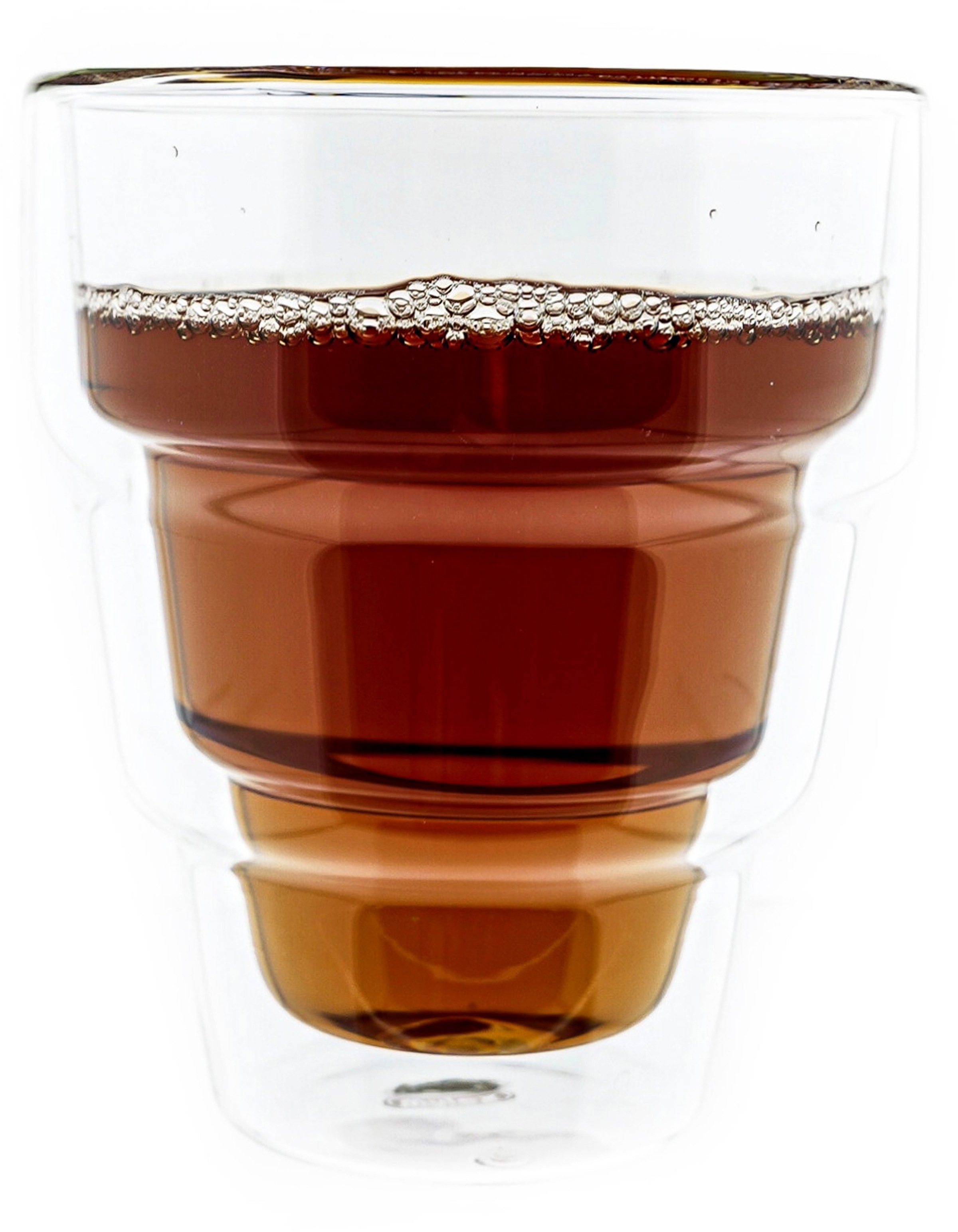 Mulex Latte-Macchiato-Glas »Mulex Gläser Set Phoenix«, (Set, 2 tlg., 2tlg. Gläser Set, je 250 ml), doppelwandiges Trinkglas f. Kaffee, Cappuccino, Latte Macchiatto, 2tlg