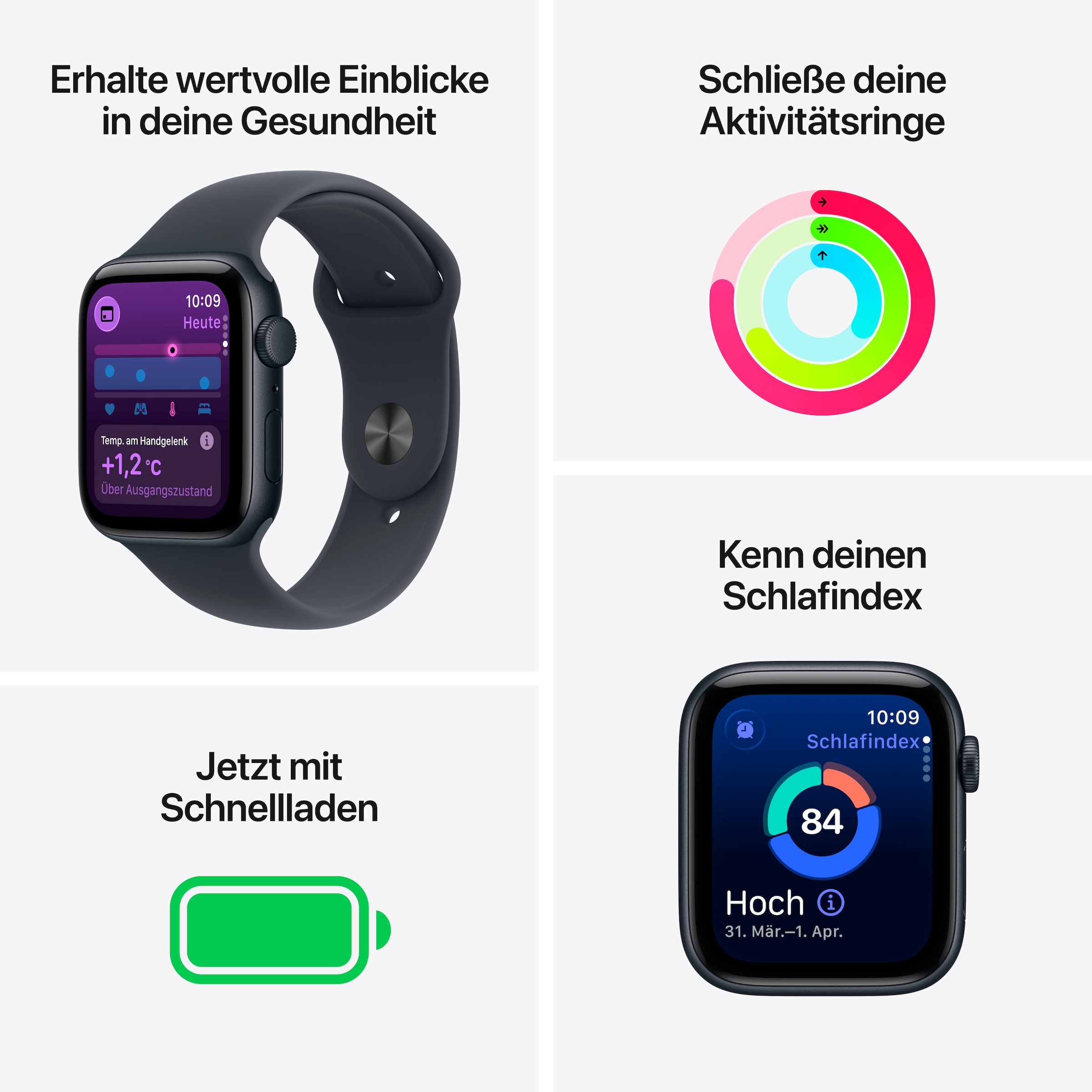 Apple Smartwatch »Watch SE 3«(40) Watch OS
